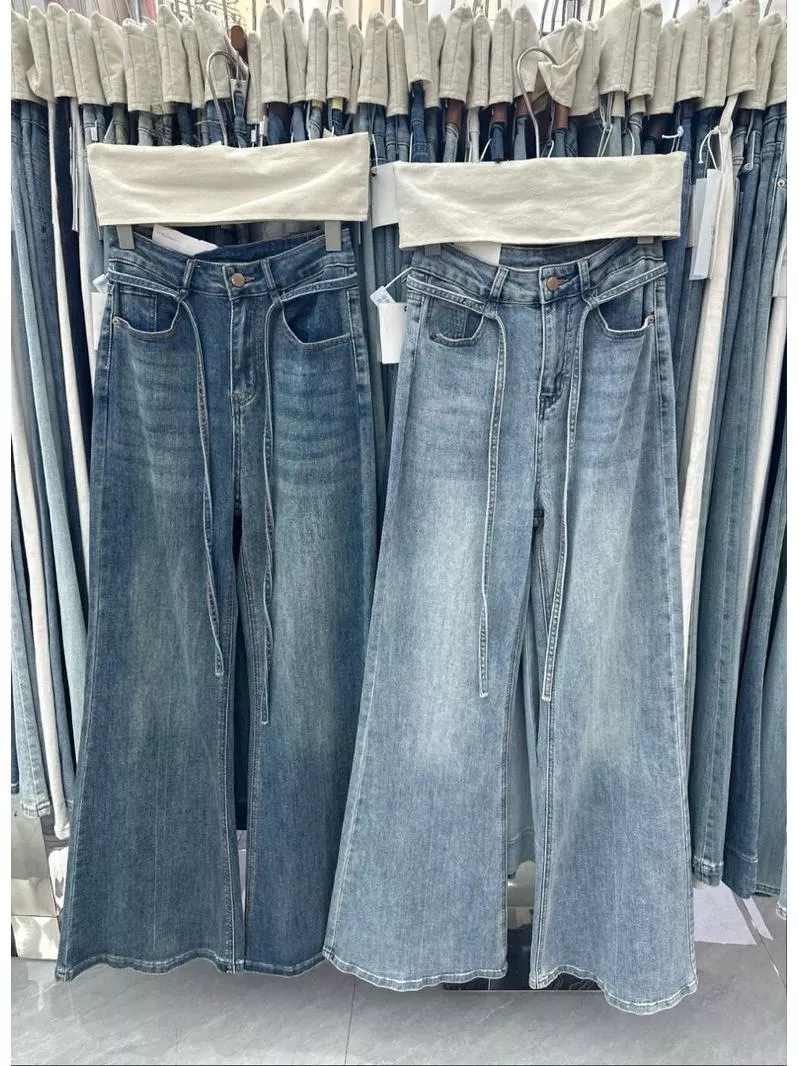 現貨　高腰彈力大喇叭牛仔褲｜顯瘦長腿神褲｜韓系修飾必備女生牛仔褲