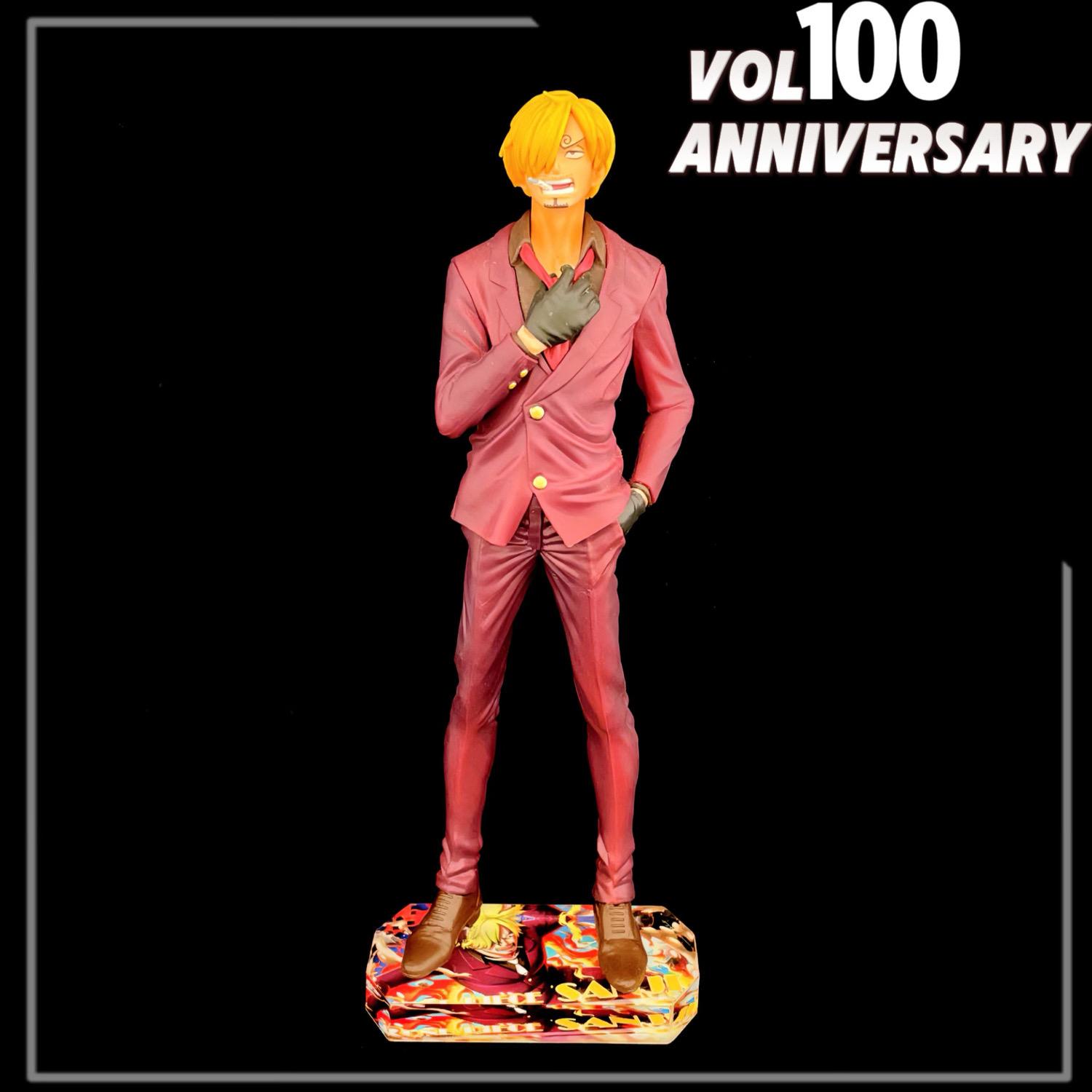 海賊王 一番賞 vol.100 Anniversary 香吉士 C賞 航海王 公仔底座 壓克力底座 彩色底座