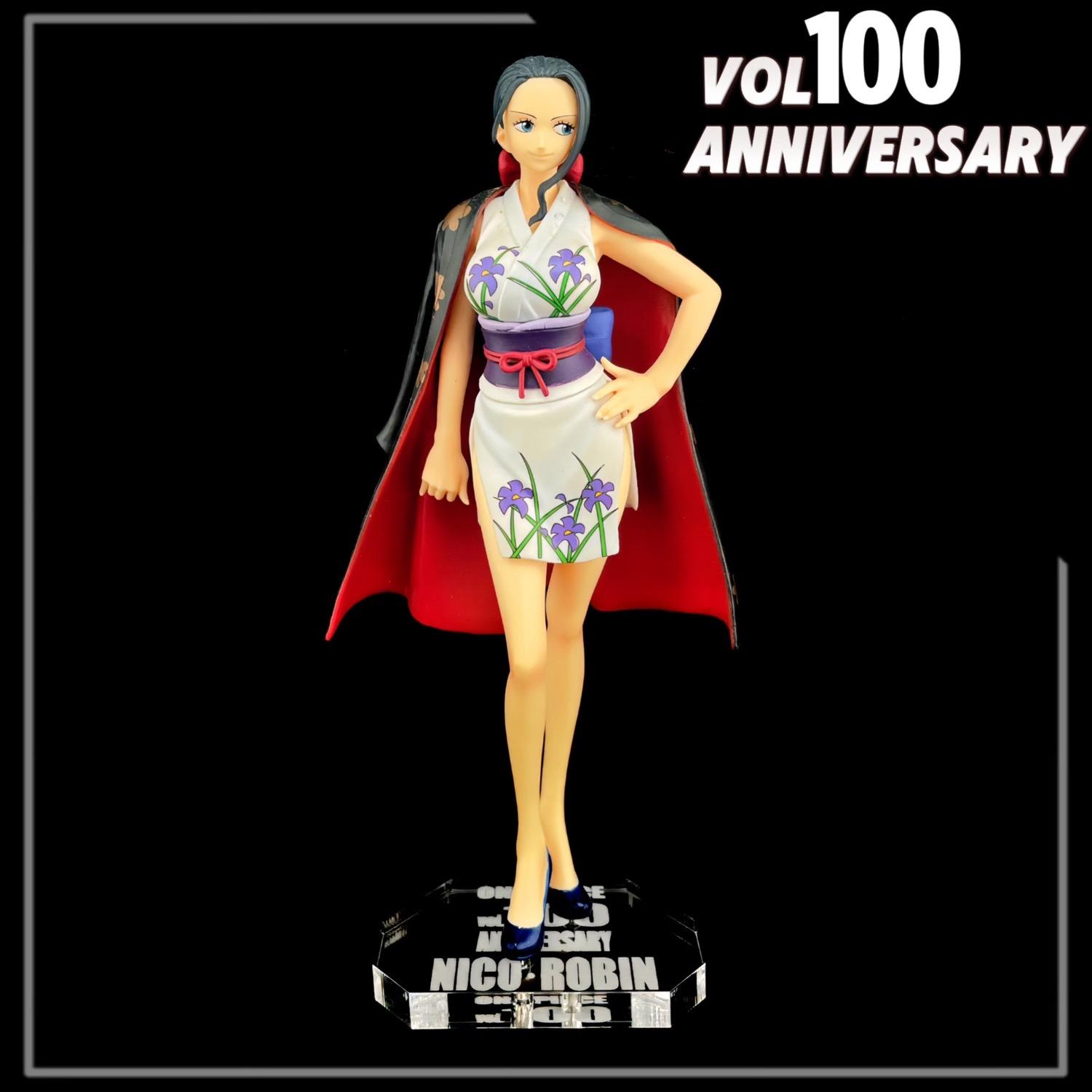 海賊王 一番賞 vol.100 Anniversary 妮可 羅賓 E賞 航海王 公仔底座 壓克力底座 彩色底座