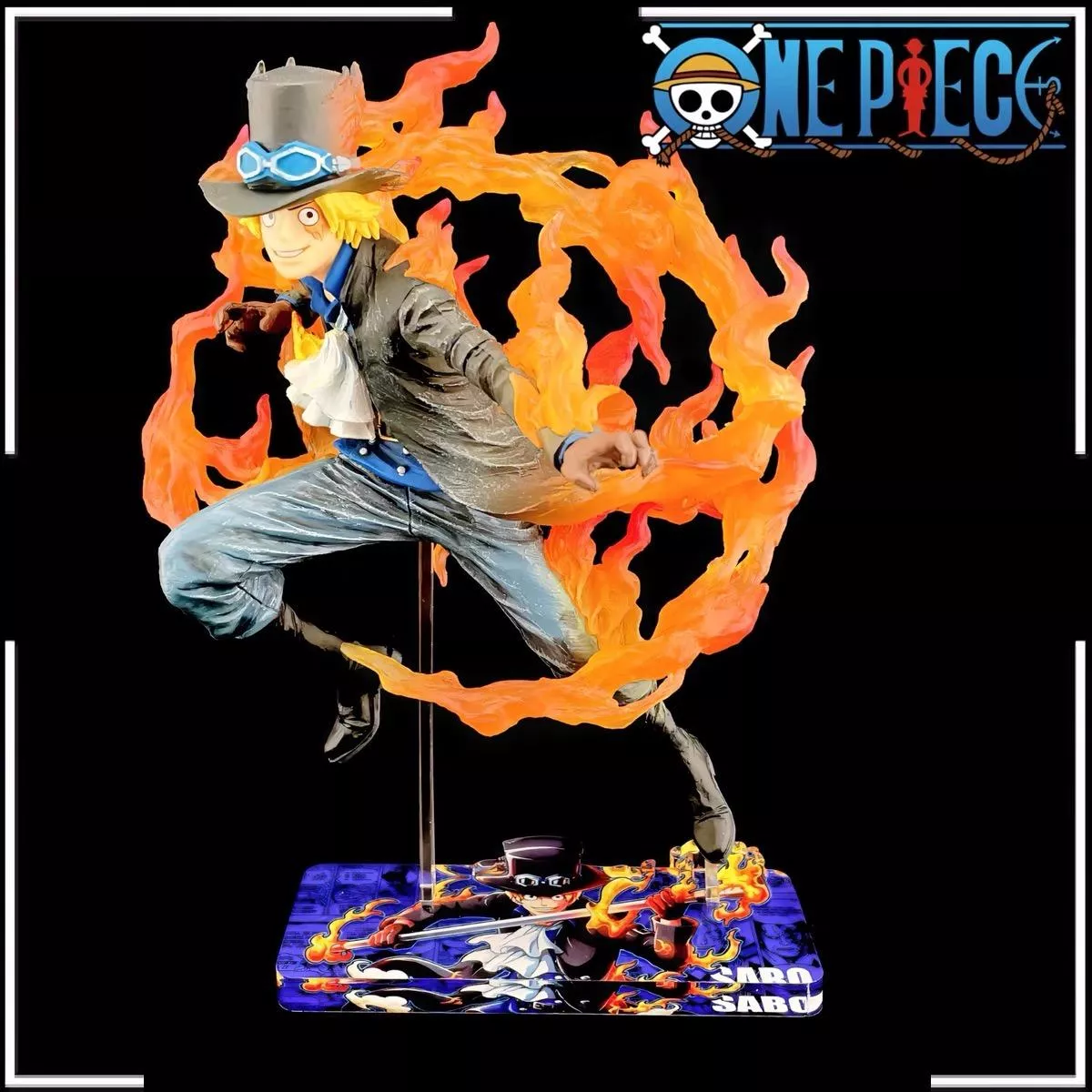 海賊王 一番賞 匠之系譜 薩波 C賞 航海王 公仔底座