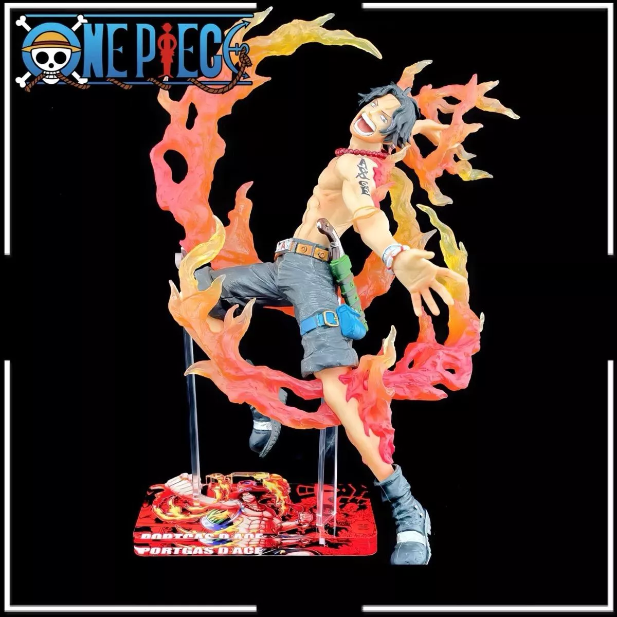 海賊王 一番賞 匠之系譜 艾斯 B賞 最後賞 航海王 公仔底座