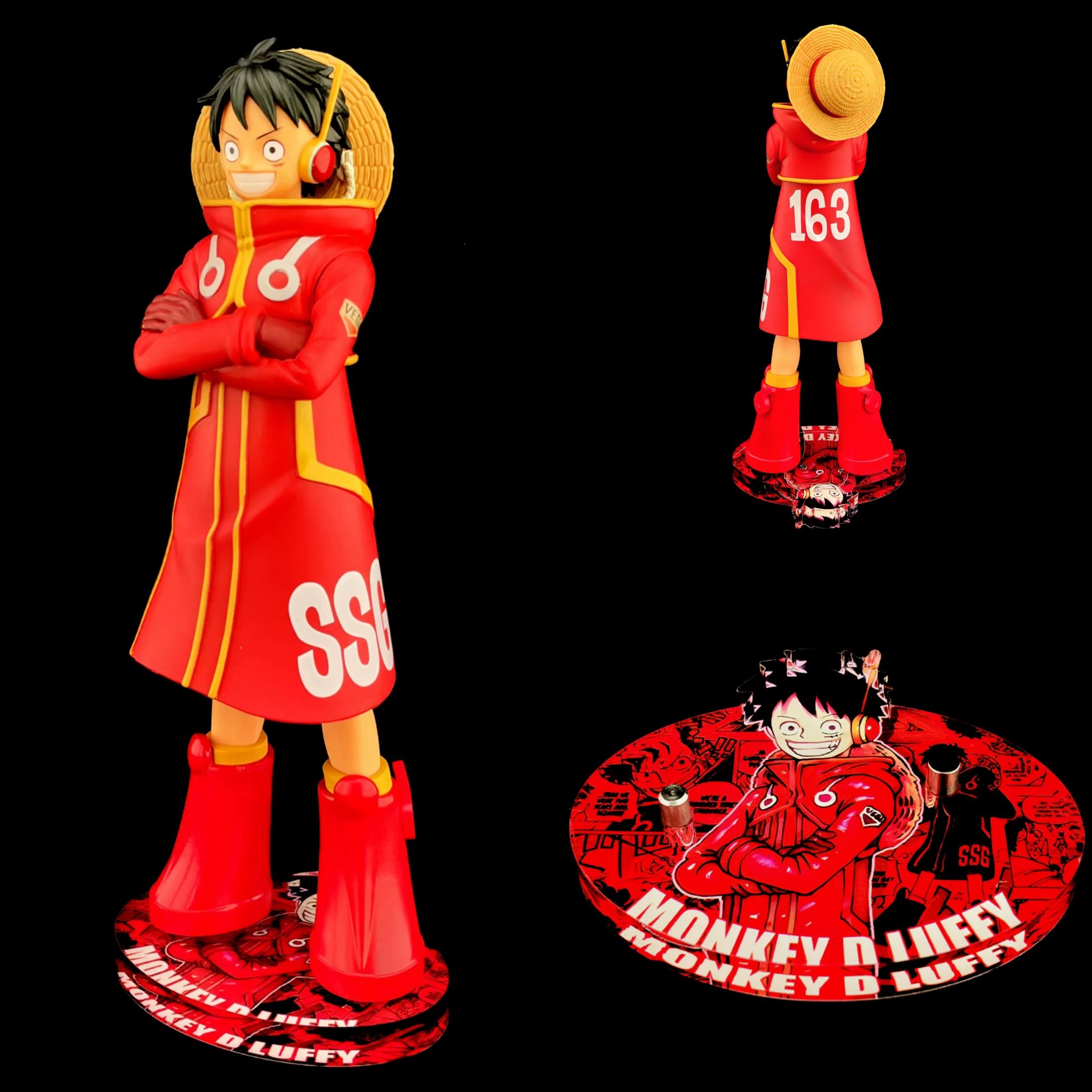 海賊王 DXF 未來島 蛋頭篇 魯夫 Luffy 航海王 公仔底座 壓克力底座 彩色底座