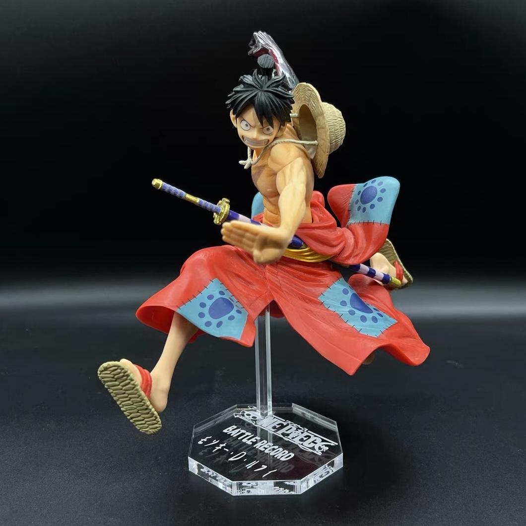 海賊王 BRC 戰鬥紀錄 魯夫 魯夫太郎 LUFFY 航海王 公仔底座 壓克力底座 彩色底座