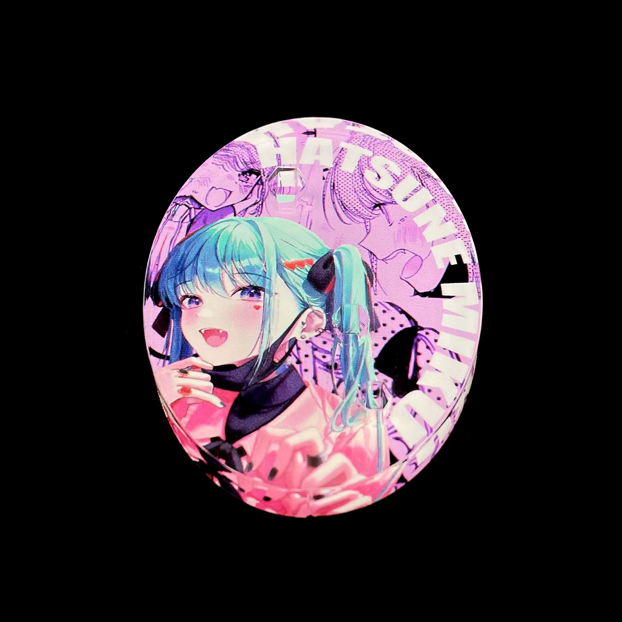 初音未來 GSC 初音 吸血鬼ver 公仔底座 壓克力底座 彩色底座