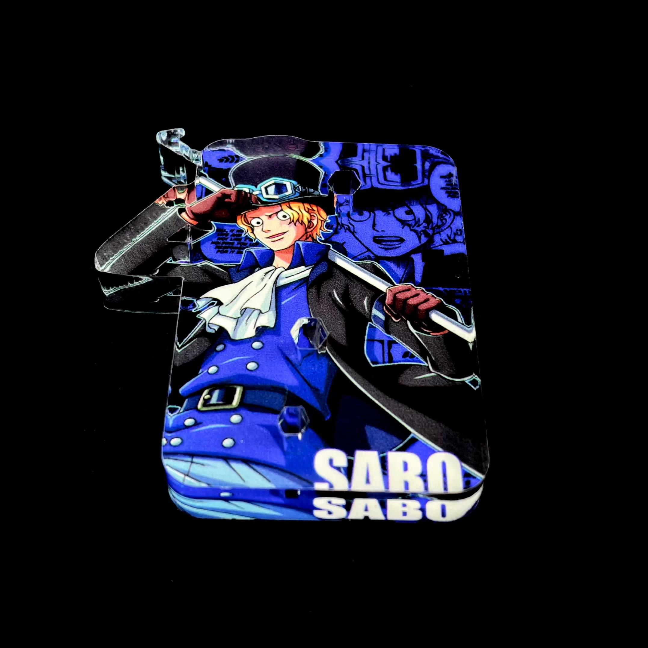 海賊王 THE 出航 薩波 SABO 航海王 公仔底座 壓克力底座 彩色底座