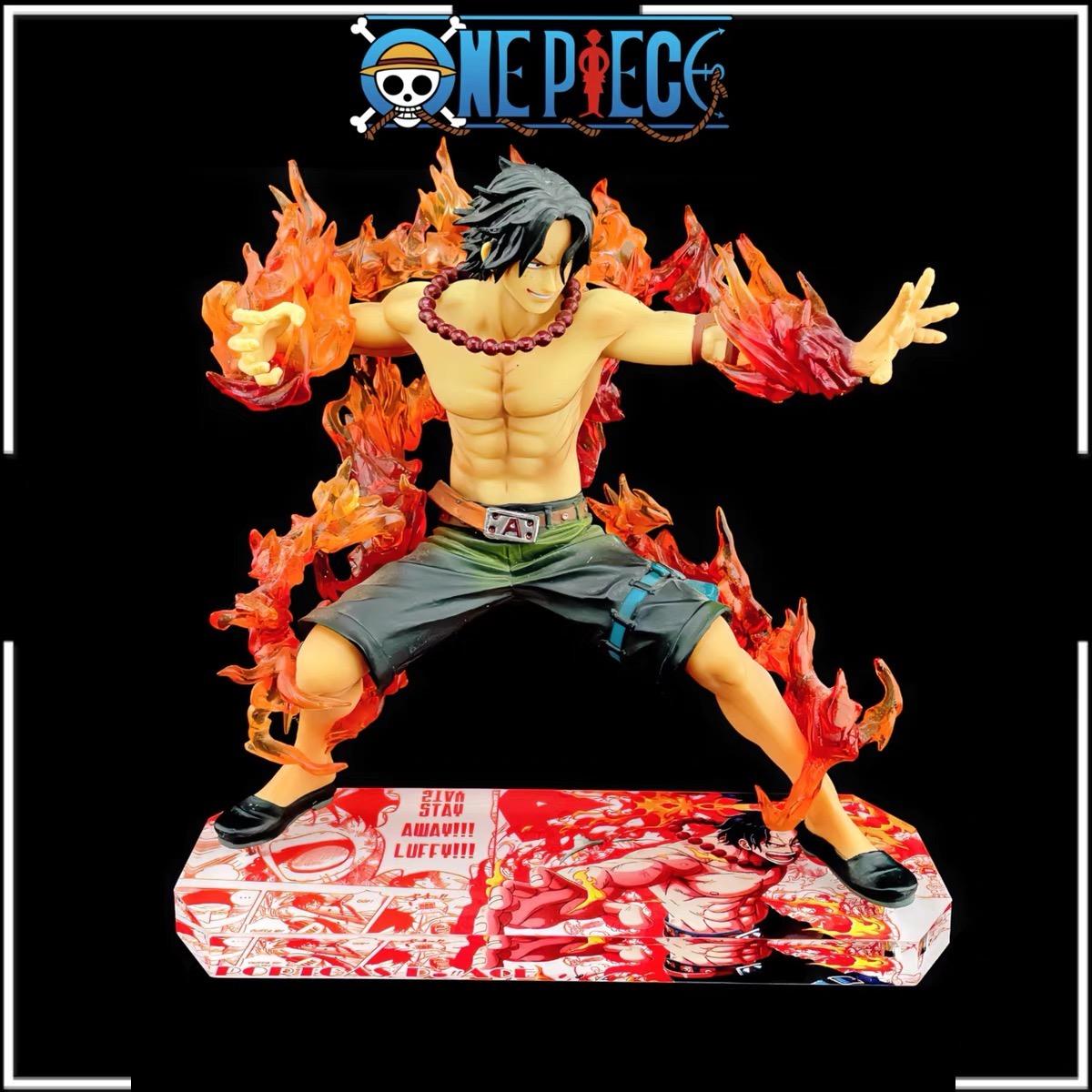 海賊王 Figuarts zero Battle Ver. 艾斯 火拳 航海王 公仔底座 壓克力底座 彩色底座