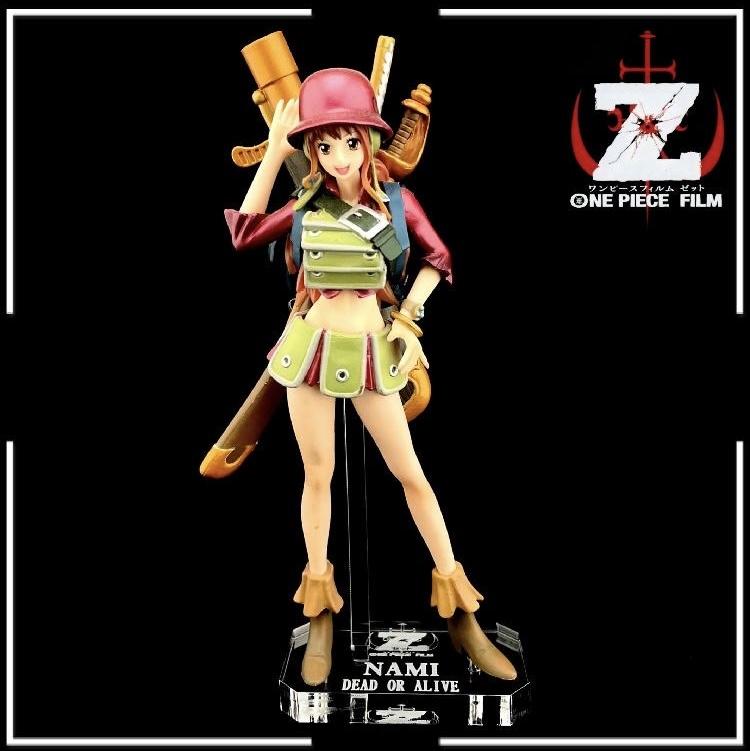 海賊王 Figuarts zero Film Z 成年娜美 航海王 公仔底座 壓克力底座 彩色底座