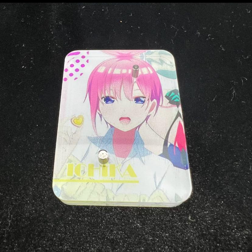 五等分的花嫁 Kyunties 一花 公仔底座 壓克力底座 彩色底座