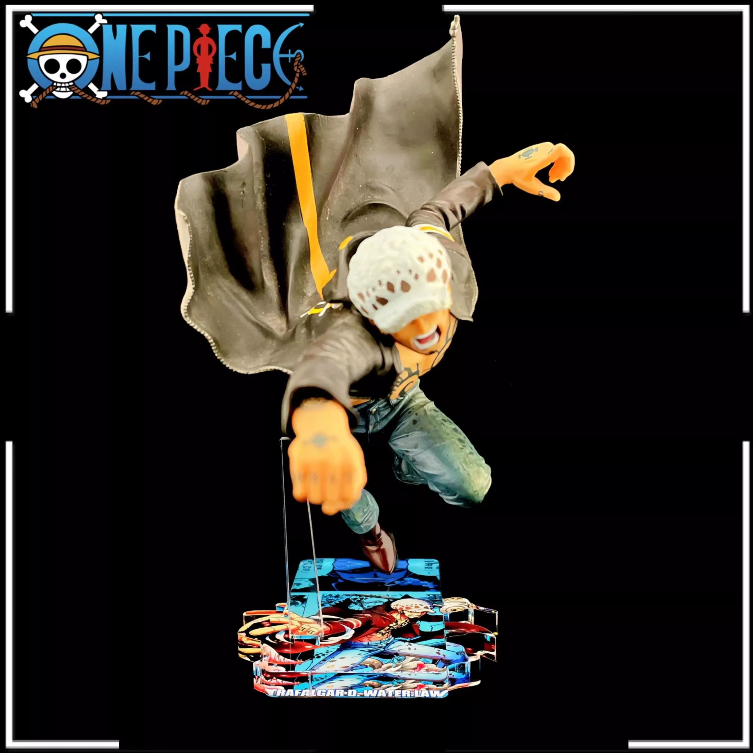 海賊王 SC 造形王頂上決戰 SPECIAL 羅 七武海 航海王 公仔底座 壓克力底座 彩色底座