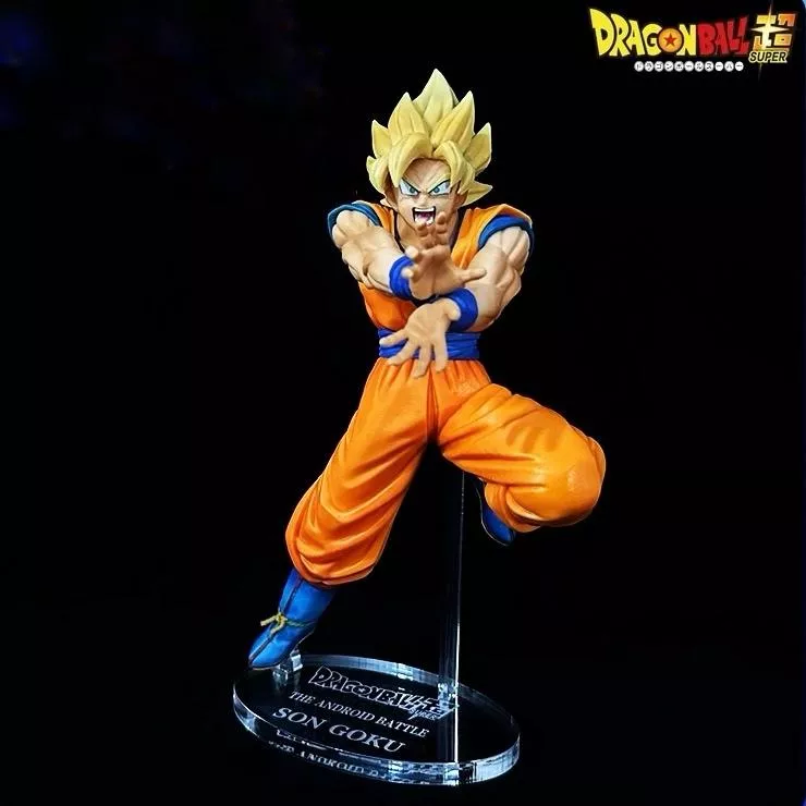 七龍珠超 一番賞 THE ANDROID BATTLE 悟空 C賞 公仔底座