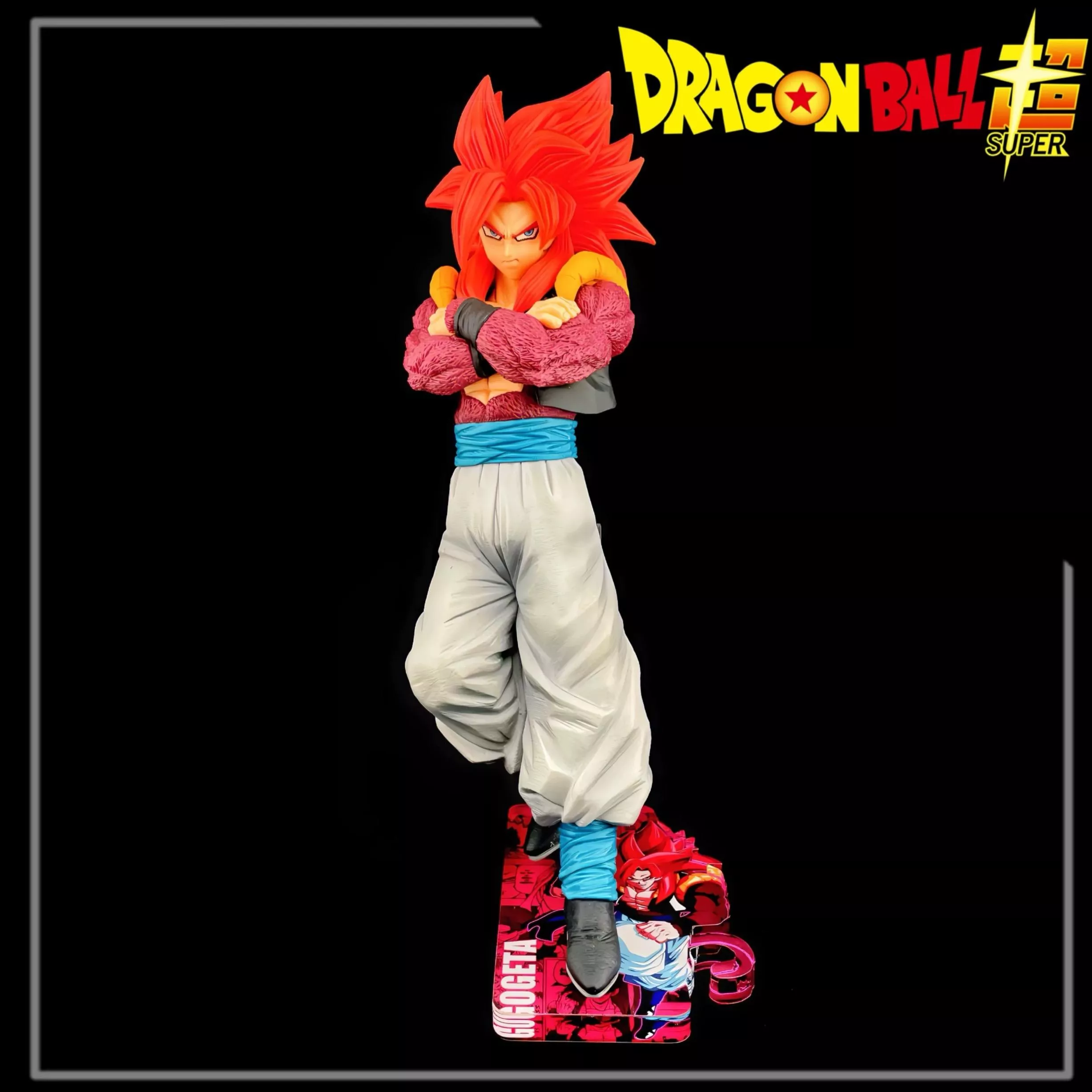 七龍珠 FES 其之七 超四悟吉塔 公仔底座 壓克力底座 彩色底座