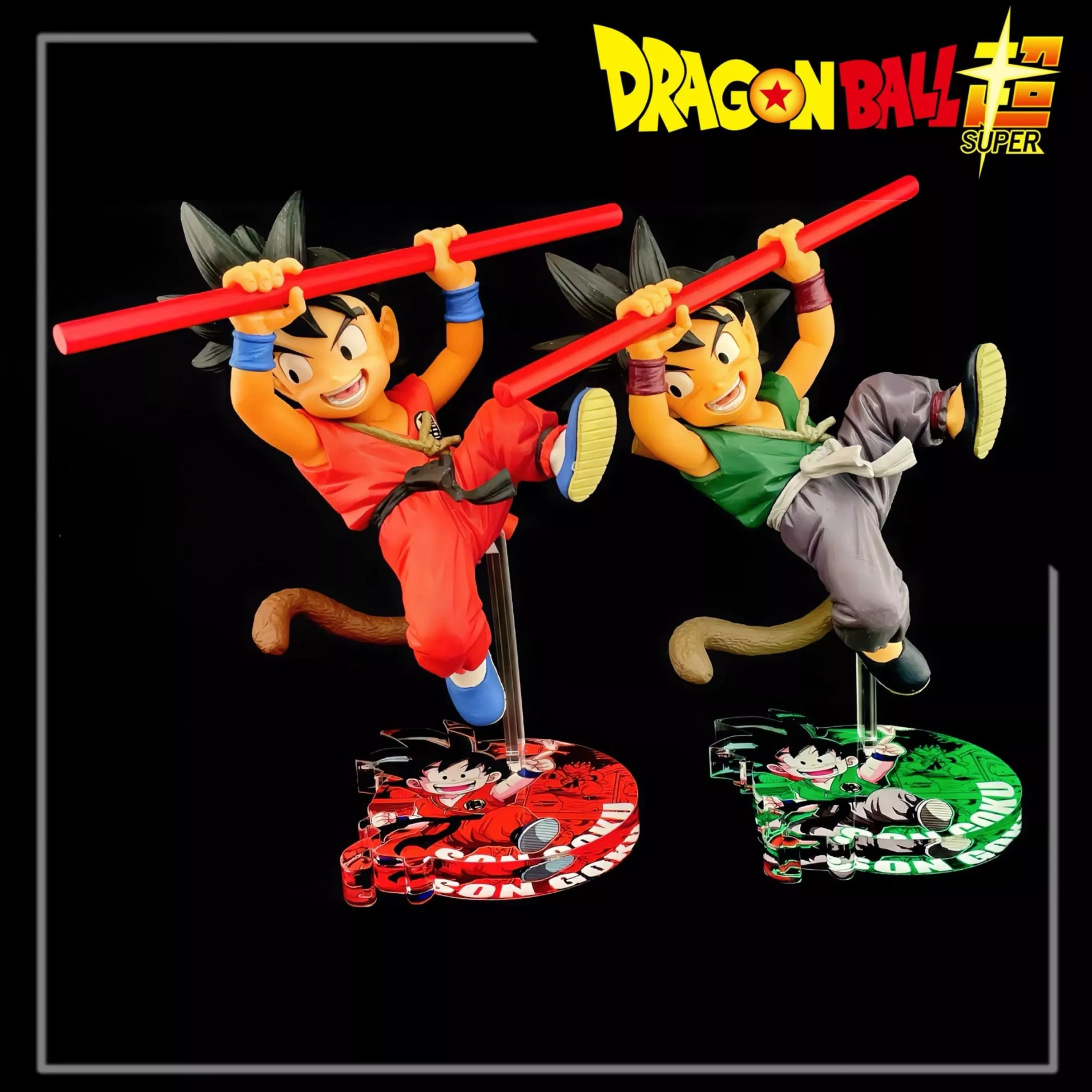 七龍珠 FES 其之四 其之七 少年悟空 公仔底座 壓克力底座 彩色底座