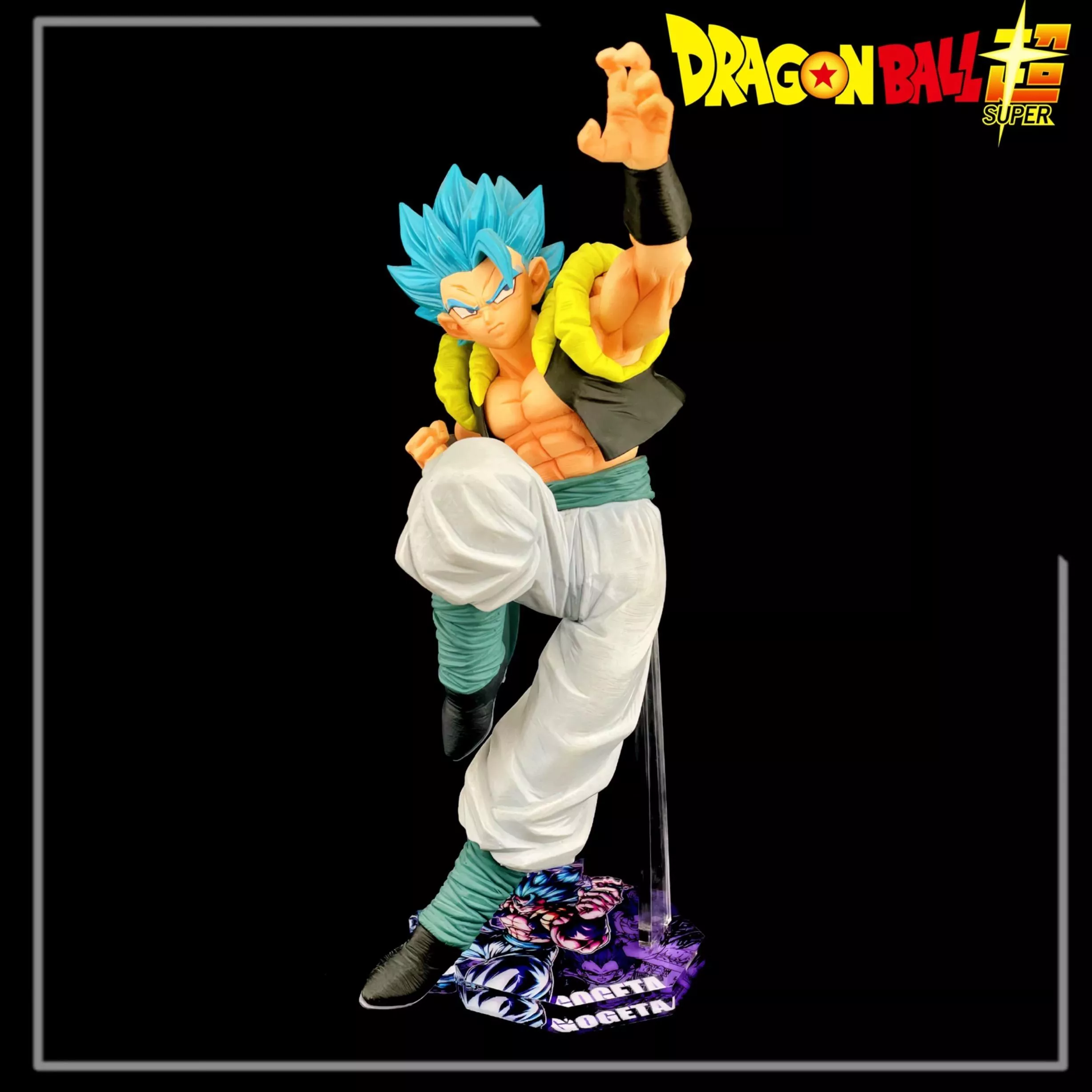 七龍珠 FES 其之十三 超藍悟吉塔 公仔底座 壓克力底座 彩色底座