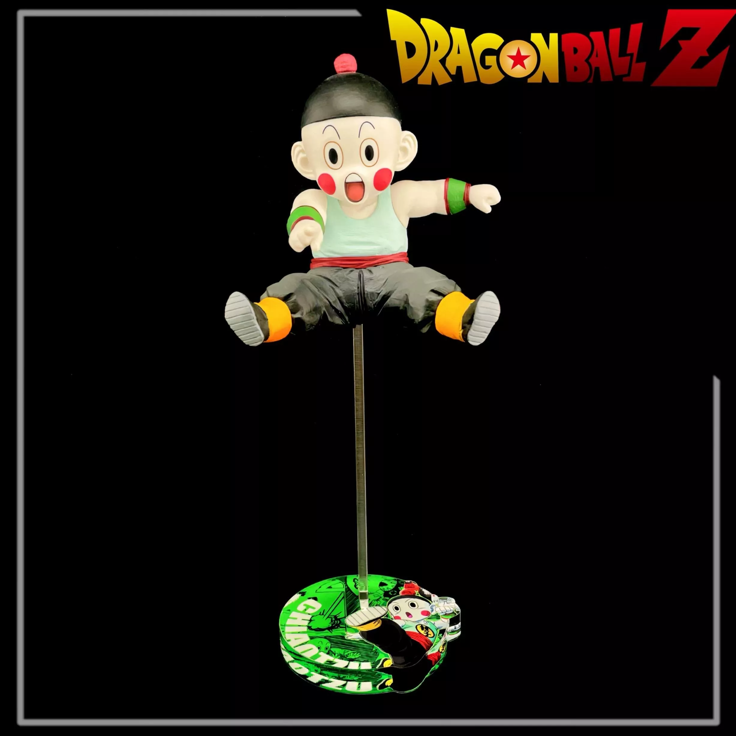 七龍珠 EX 一番賞 守護地球的戰士們 餃子 公仔底座 壓克力底座 彩色底座