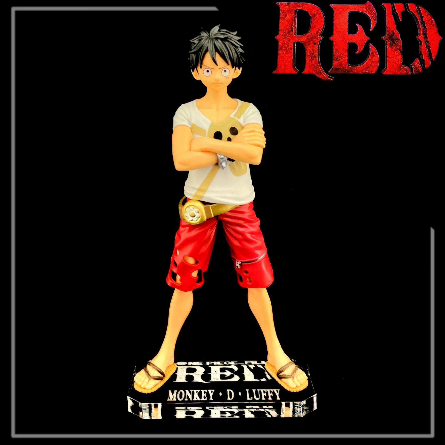 海賊王 DXF 劇場版 Film RED 魯夫 Vol.6 航海王 公仔底座 壓克力底座 彩色底座