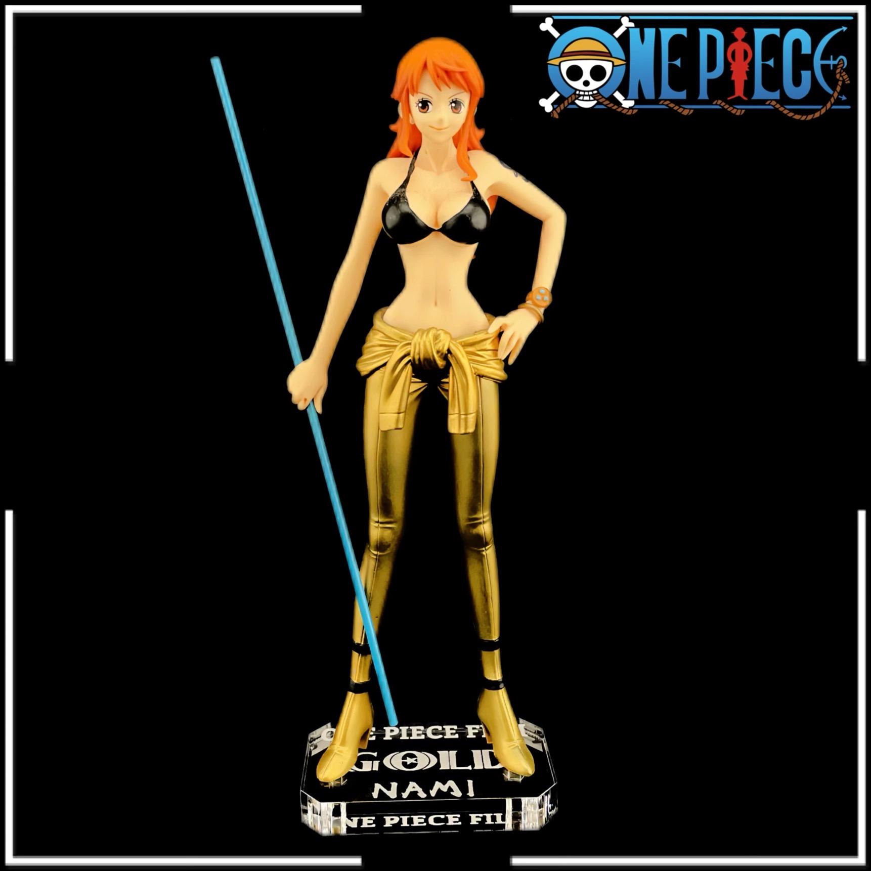 海賊王 DXF 劇場版 Film Gold 娜美 航海王 公仔底座 壓克力底座 彩色底座