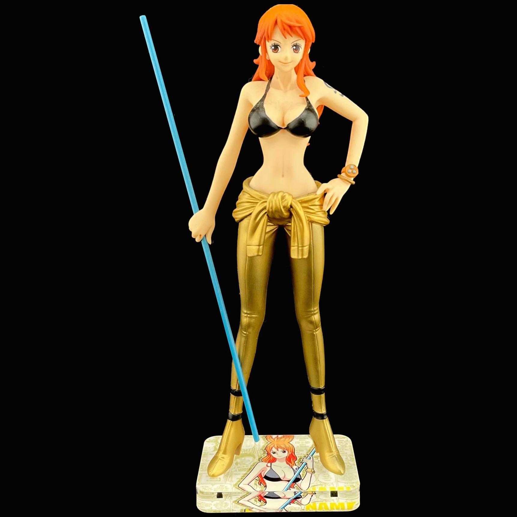 海賊王 DXF 劇場版 Film Gold 娜美 航海王 公仔底座 壓克力底座 彩色底座