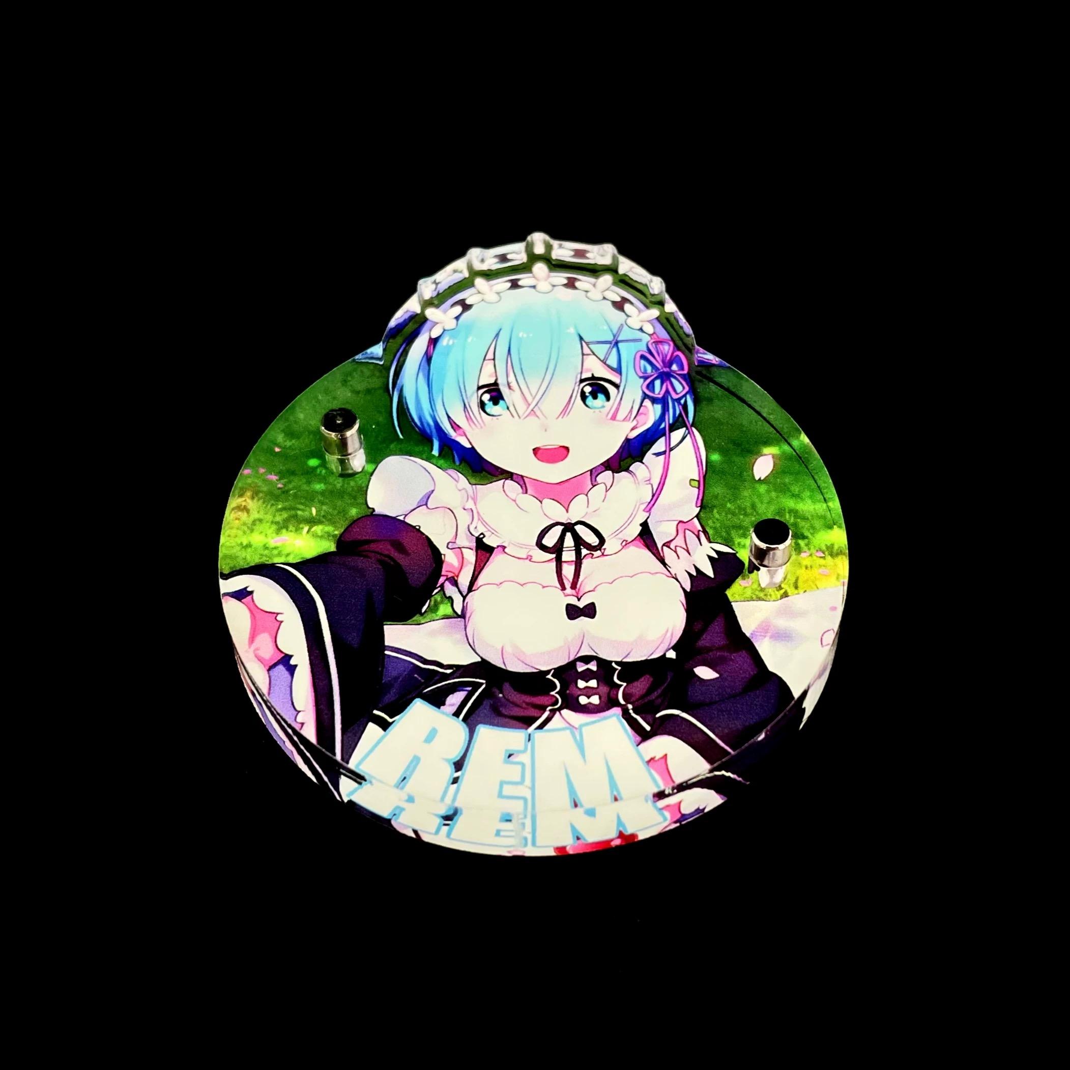 Re:Zero 一番賞 冬天下凡的少女們 雷姆 碧翠絲 從零開始的異世界生活 公仔底座 壓克力底座 彩色底座