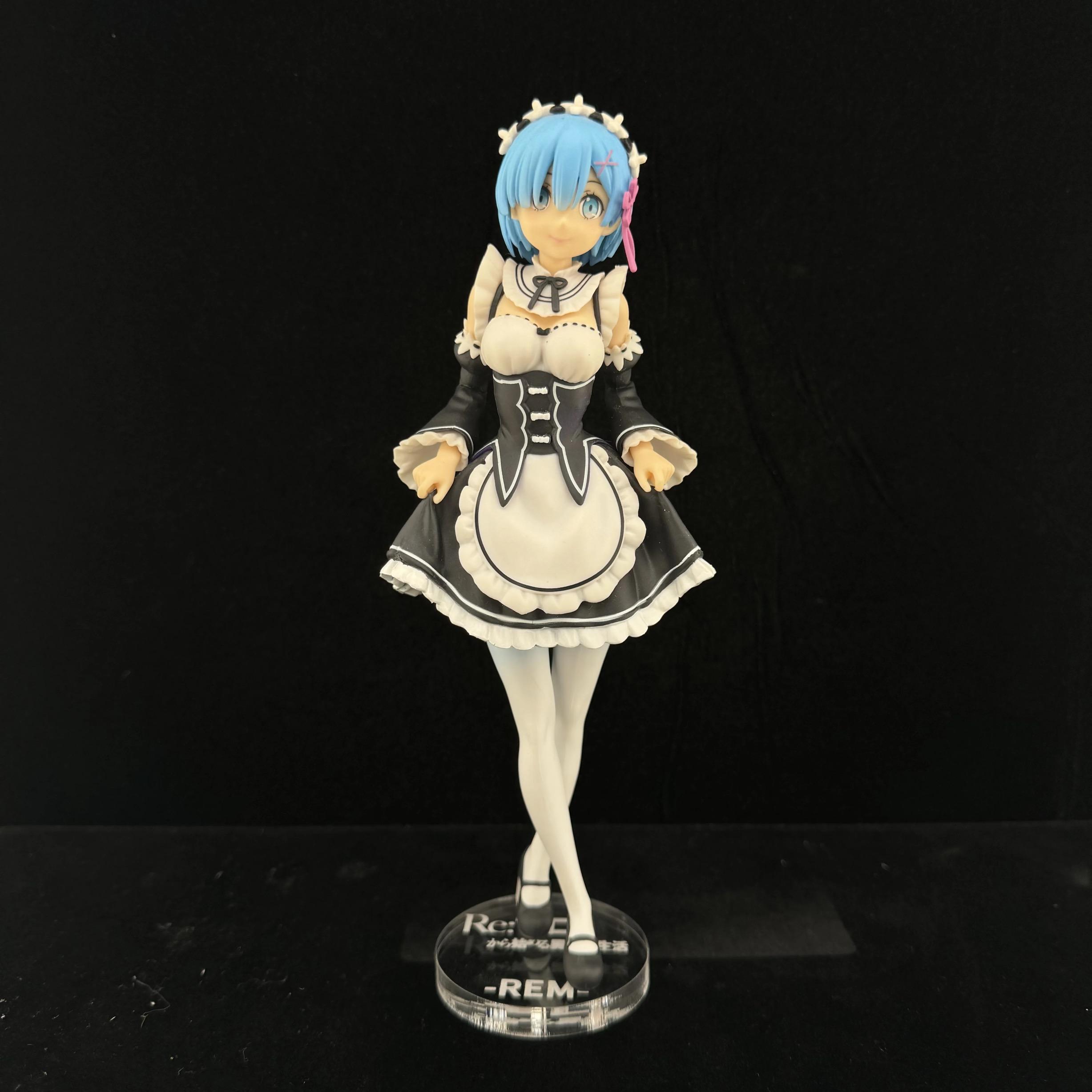 Re:Zero SEGA curstsey 拉姆 雷姆 女僕裝 從零開始的異世界生活 公仔底座 壓克力底座 彩色底座