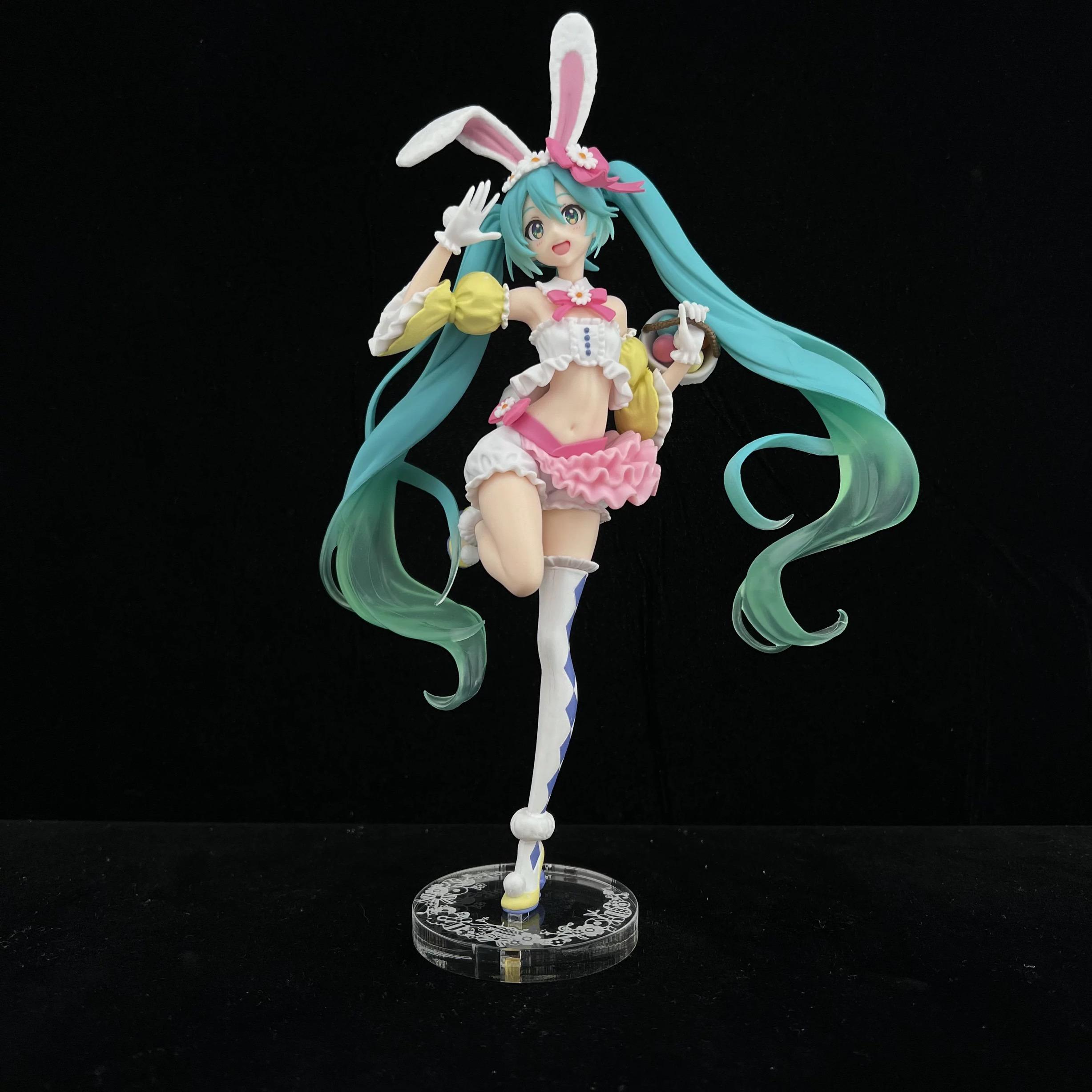 初音未來 TAITO Spring ver. 初音 2nd season 公仔底座 壓克力底座 彩色底座