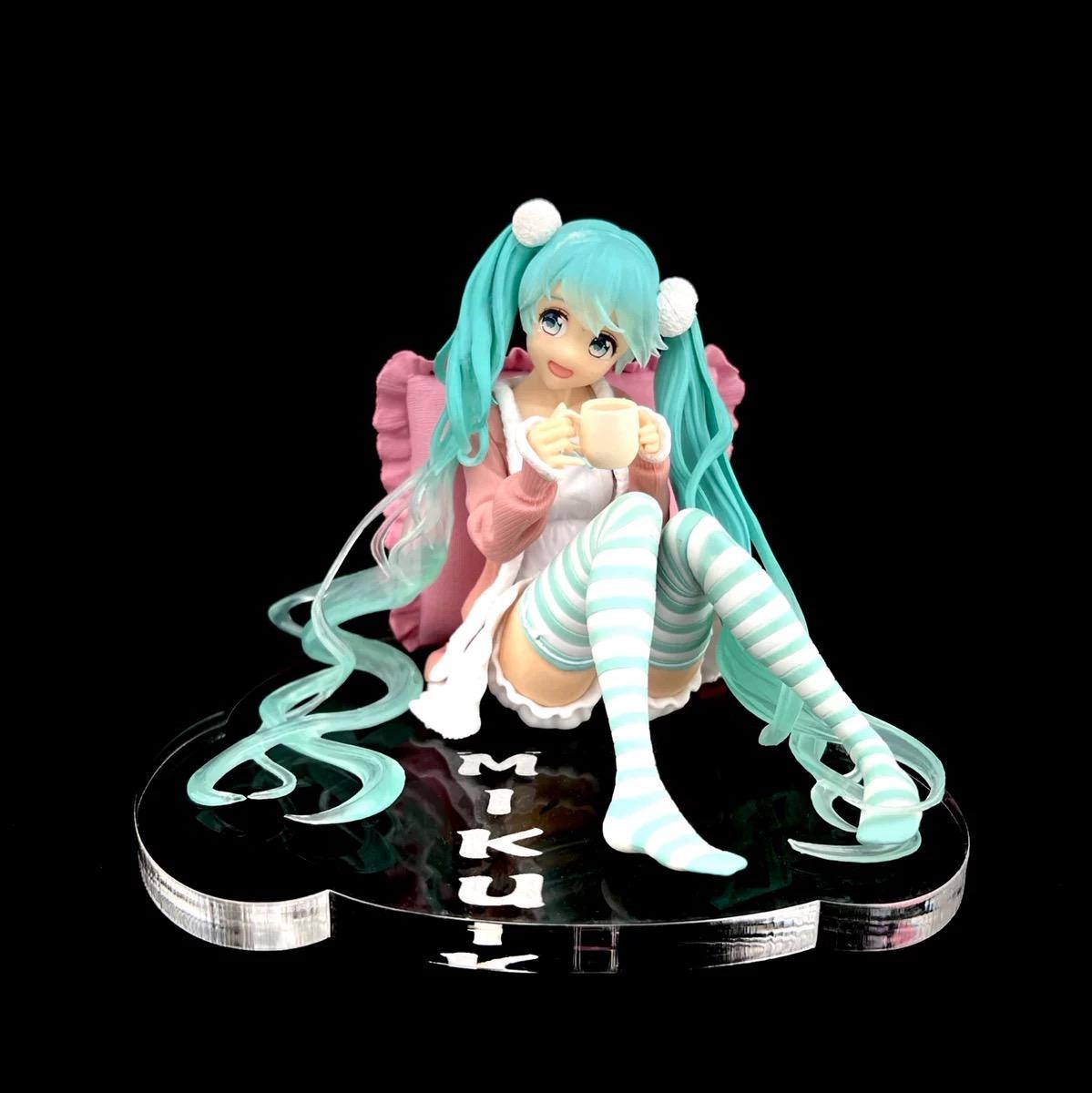 初音未來 TAITO 私服ver. 初音 公仔底座 壓克力底座 彩色底座