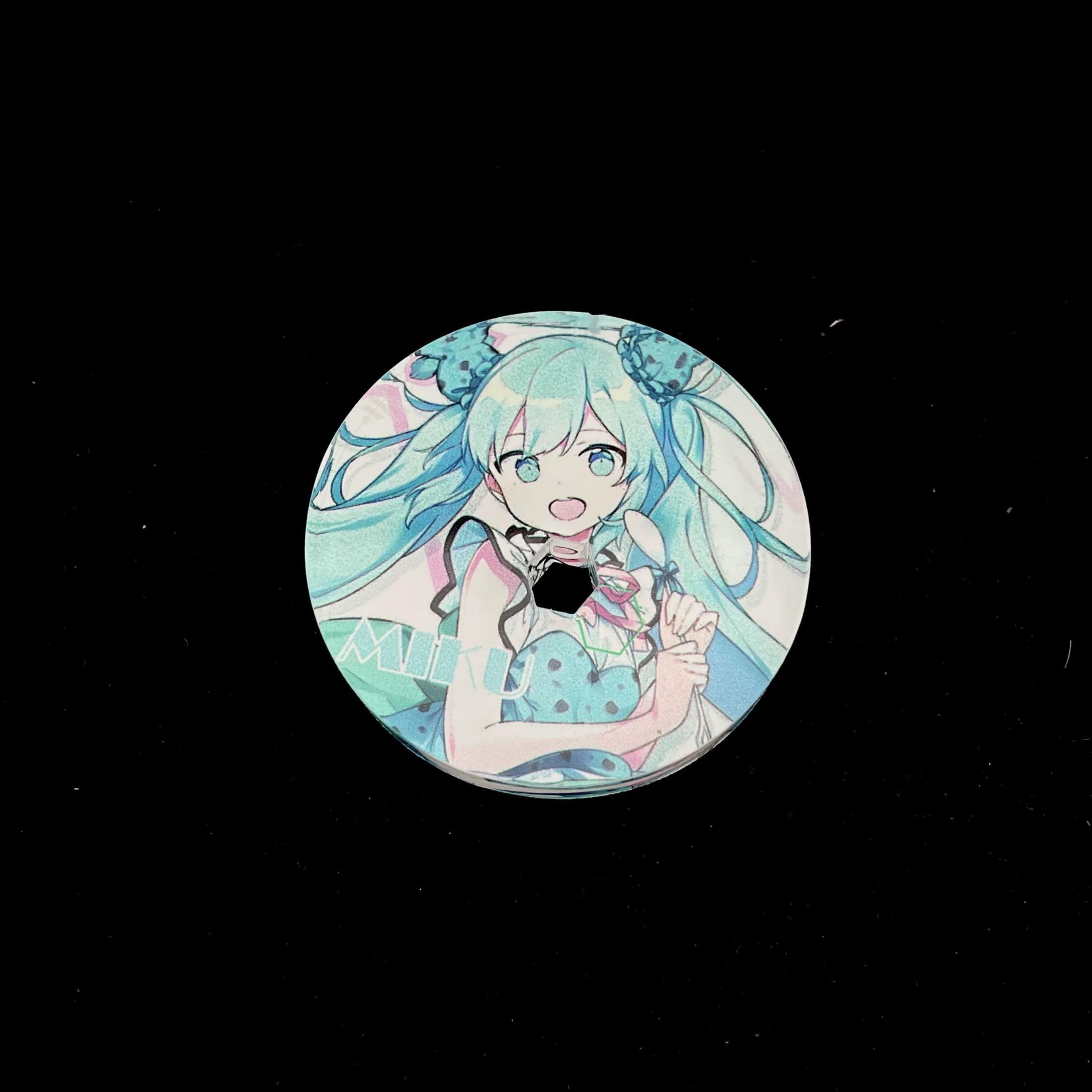 初音未來 FuRyu 薄荷巧克力 初音 sweetsweets 公仔底座 壓克力底座 彩色底座