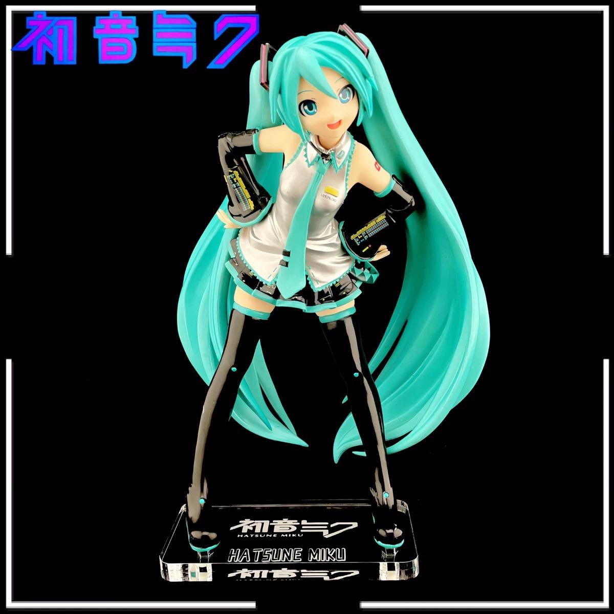 初音未來 SEGA Project DIVA f 初音 公仔底座 壓克力底座 彩色底座