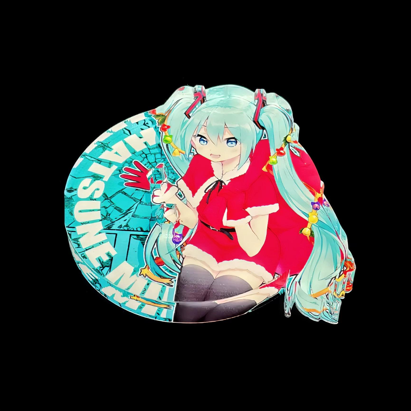 初音未來 SEGA SPM 聖誕節2020 初音 公仔底座 壓克力底座 彩色底座