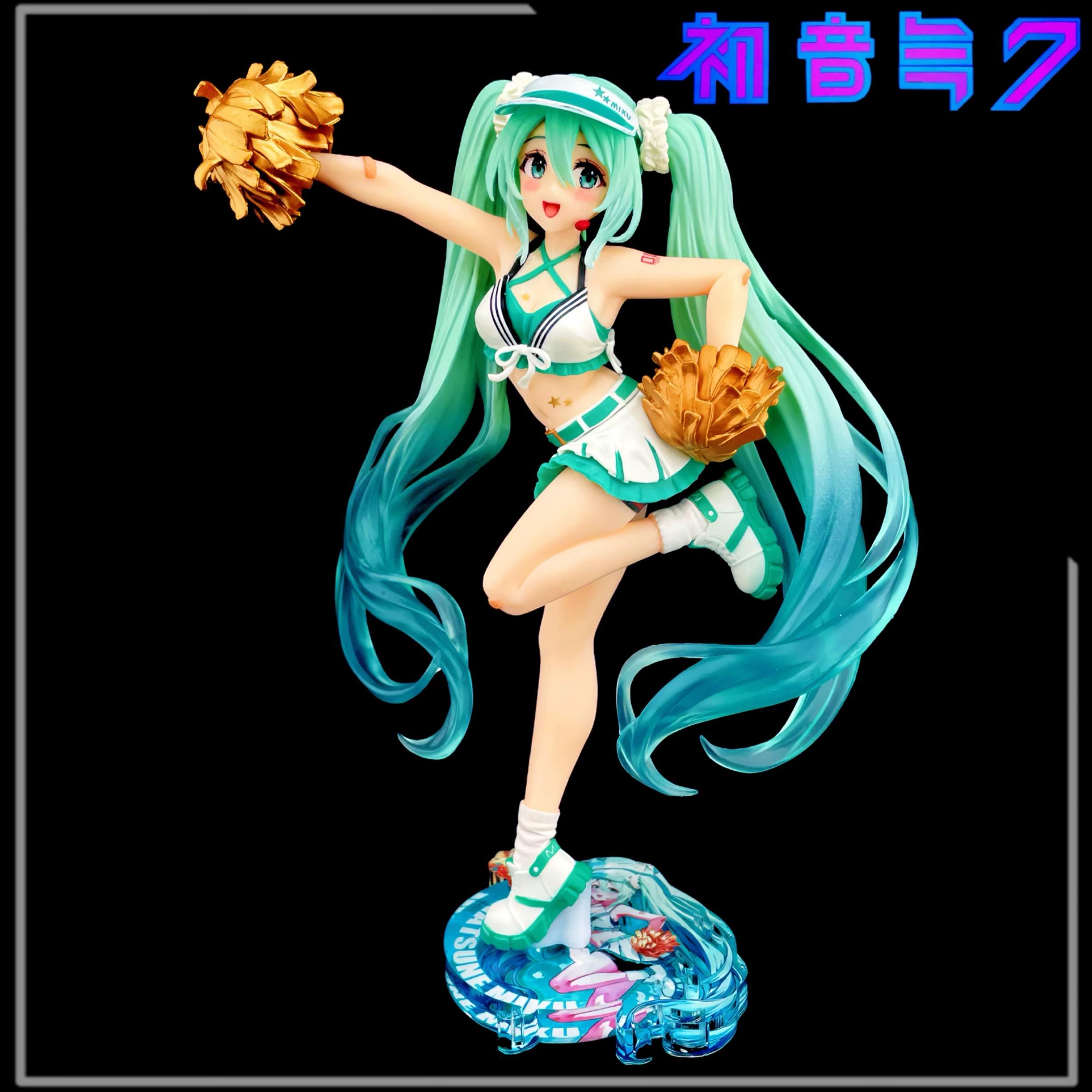 初音未來 TAITO Fashion 制服 啦啦隊 初音 公仔底座 壓克力底座 彩色底座