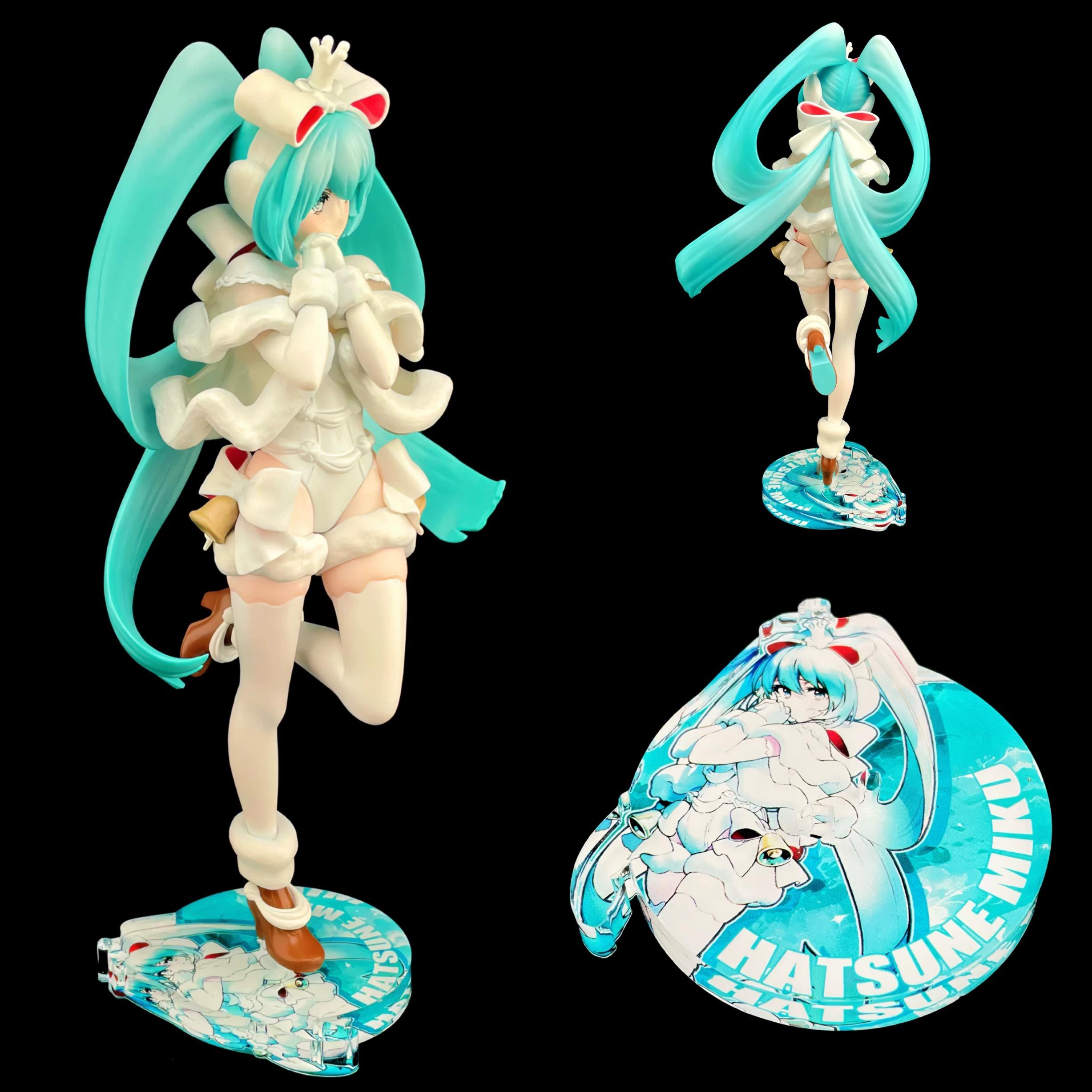 初音未來 FuRyu sweetseeets 聖誕 初音 公仔底座 壓克力底座 彩色底座