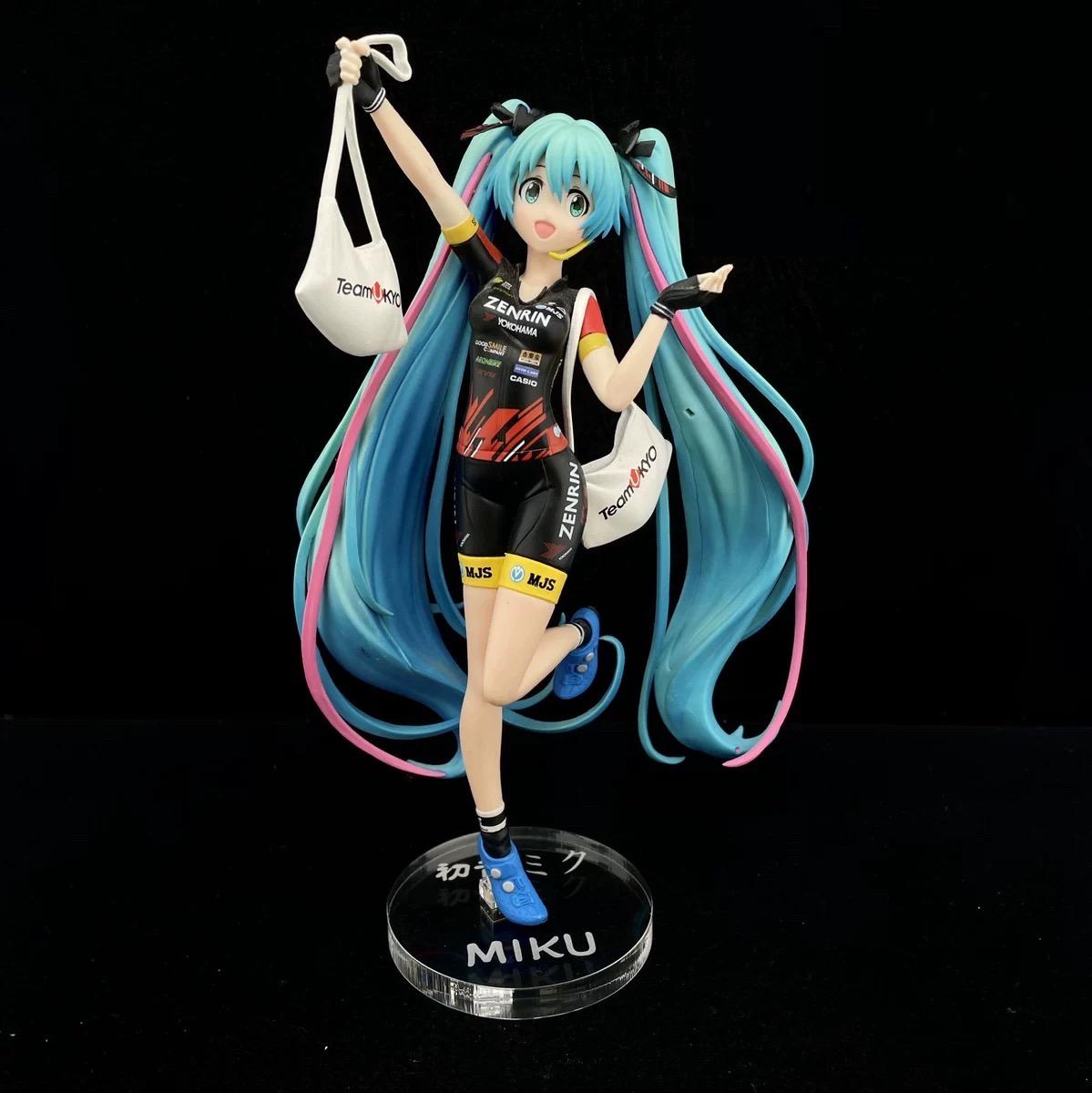 初音未來 ESPRESTO est Racing Ver. 初音 2019 TeamUKYO ver. 公仔底座 壓克力底座 彩色底座