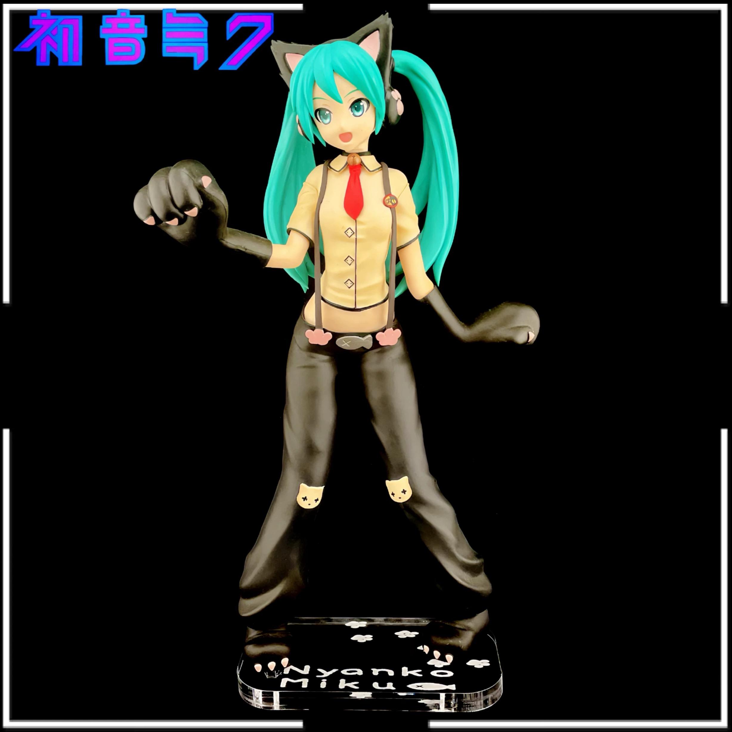 初音未來 SEGA SPM 貓咪裝 初音 Project DIVA 公仔底座 壓克力底座 彩色底座