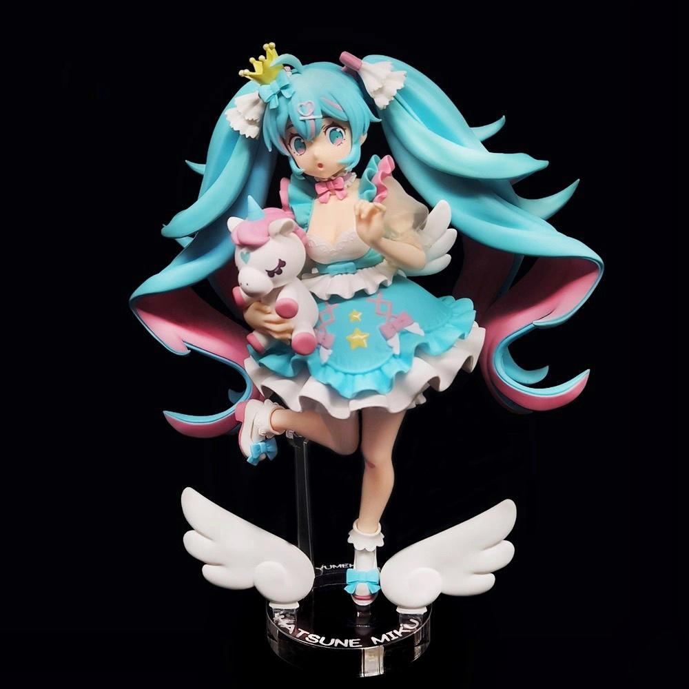 初音未來 TENITOL 夢かわプリンセス 初音 公仔底座 壓克力底座 彩色底座