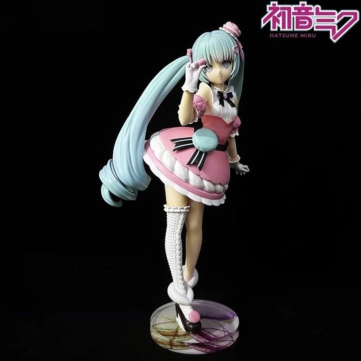 初音未來 FuRyu SweetSweets 馬卡龍 初音 公仔底座 壓克力底座 彩色底座