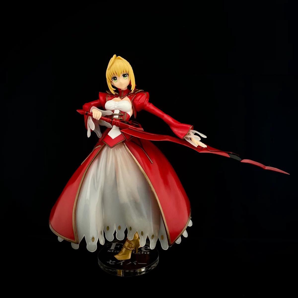 Fate/EXTRA SEGA SPM 紅賽巴 尼祿 公仔底座 壓克力底座 彩色底座