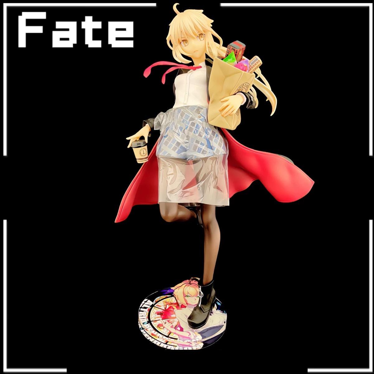 Fate/Grand Order GSC 英靈旅裝Ver. Saber 阿爾托莉亞·潘德拉剛 FGO 公仔底座 壓克力底座 彩色底座