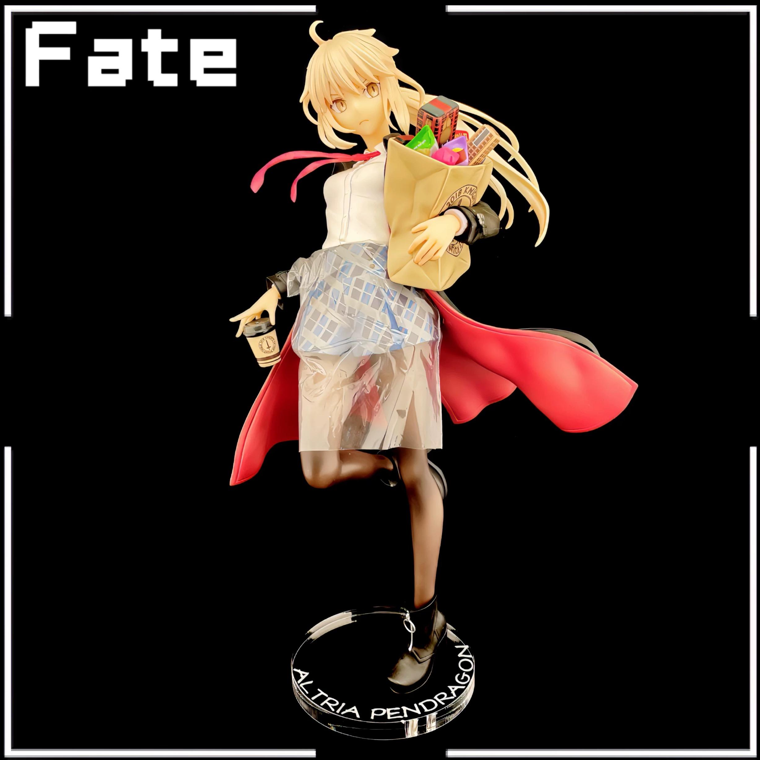 Fate/Grand Order GSC 英靈旅裝Ver. Saber 阿爾托莉亞·潘德拉剛 FGO 公仔底座 壓克力底座 彩色底座