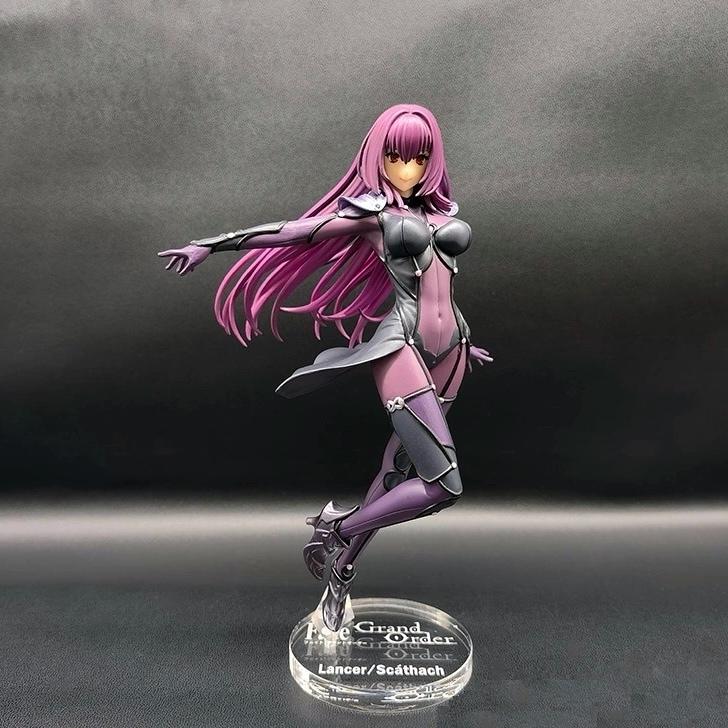 Fate/Grand Order GSC Lancer 斯卡哈 FGO 公仔底座 壓克力底座 彩色底座