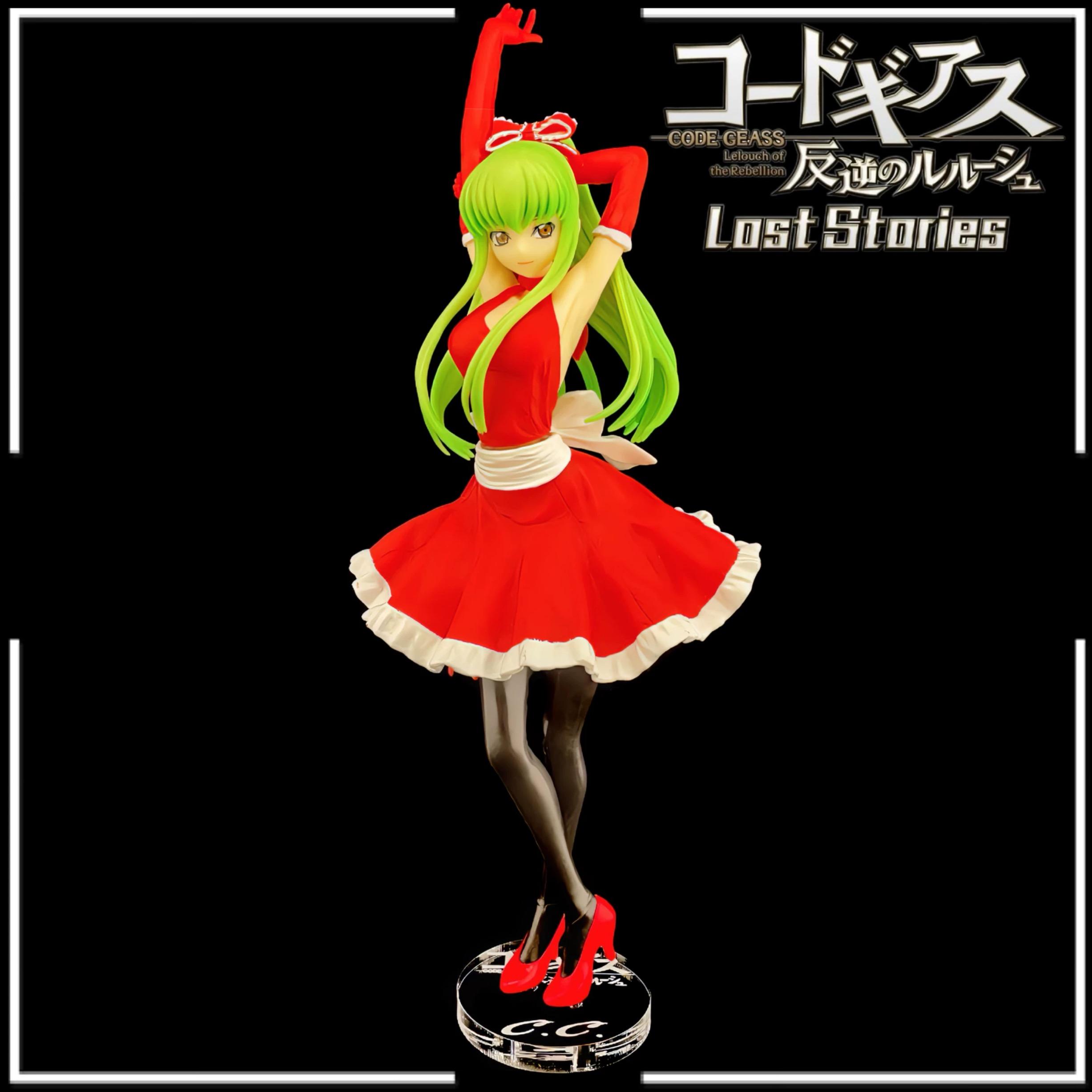 反叛的魯路修 EXQ apron style C.C. Code Geass 公仔底座 壓克力底座 彩色底座