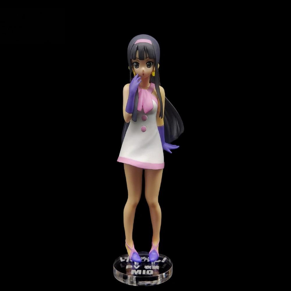 輕音少女 BANPRESTO PV衣裝Ver.2 秋山澪 公仔底座 壓克力底座