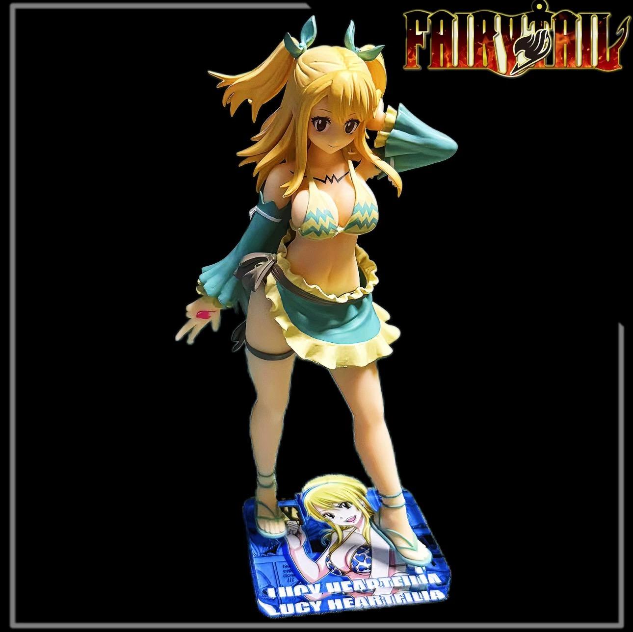 魔導少年 GSC 露西 水瓶​座Ver. FAIRY TAIL 妖精尾巴 公仔底座 壓克力底座