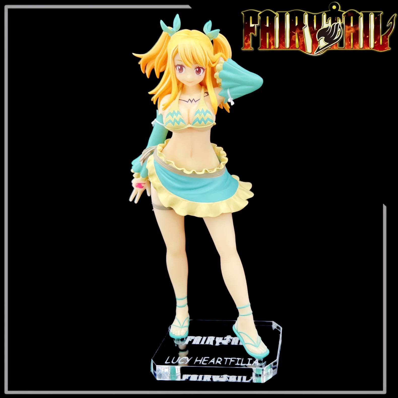 魔導少年 GSC 露西 水瓶​座Ver. FAIRY TAIL 妖精尾巴 公仔底座 壓克力底座