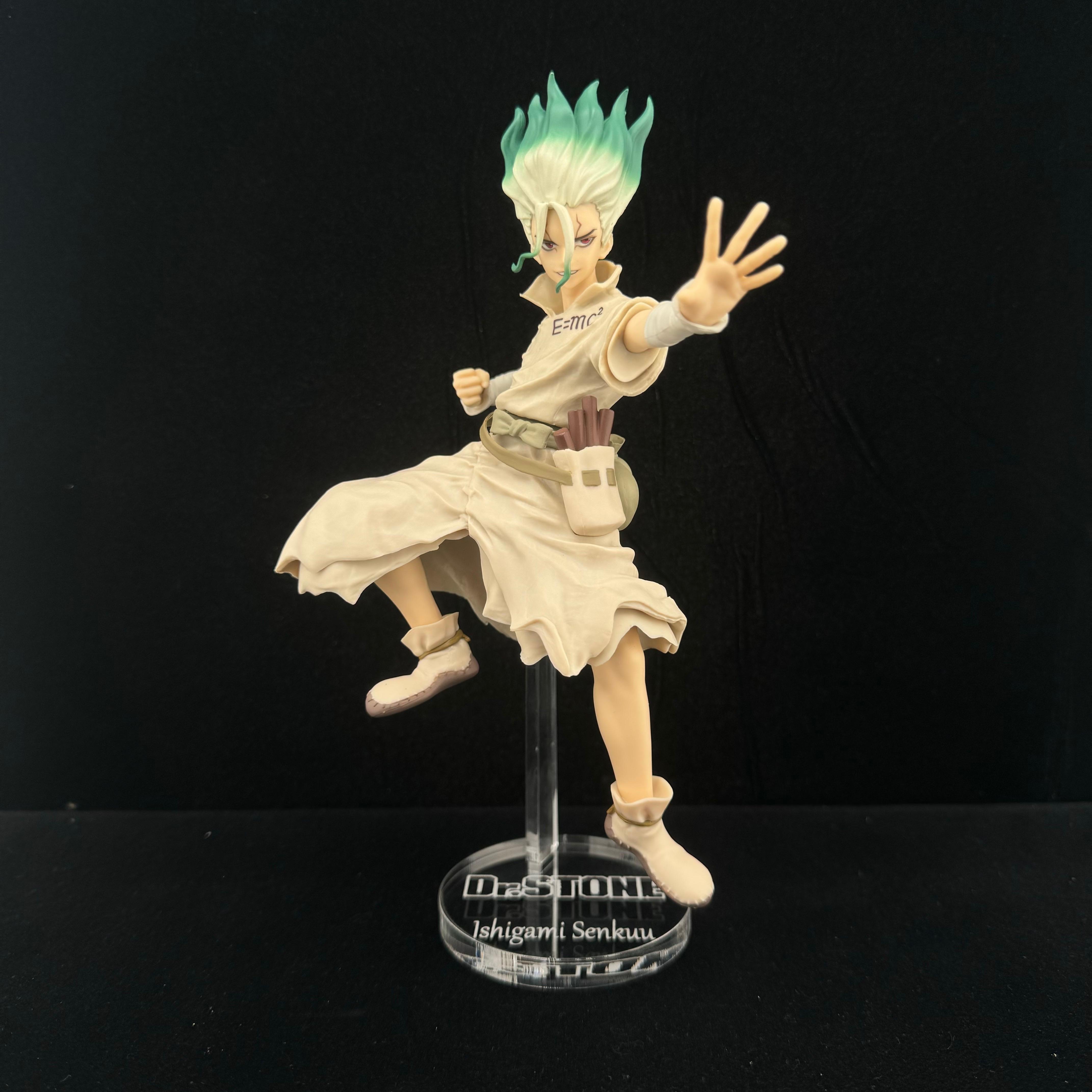 Dr.STONE 新石紀 Banpresto 石神千空Ⅱ 造形的科學 公仔底座 壓克力底座