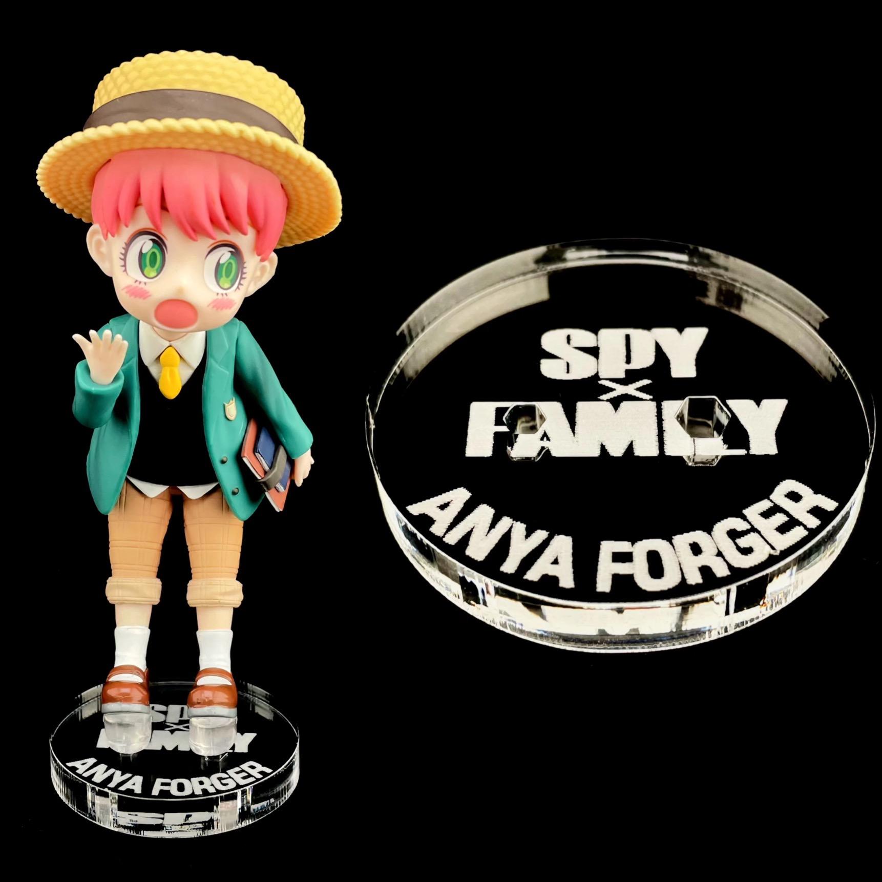 間諜家家酒 SEGA Luminasta 時尚服裝vol.2 安妮亞 SPY FAMILY 公仔底座 壓克力底座