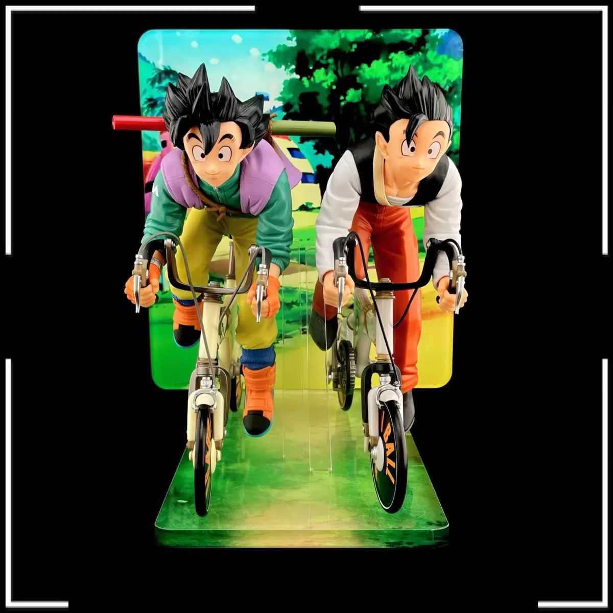 七龍珠 一番賞 SNAP COLLECTION 悟空 悟飯 腳踏車 公仔底座