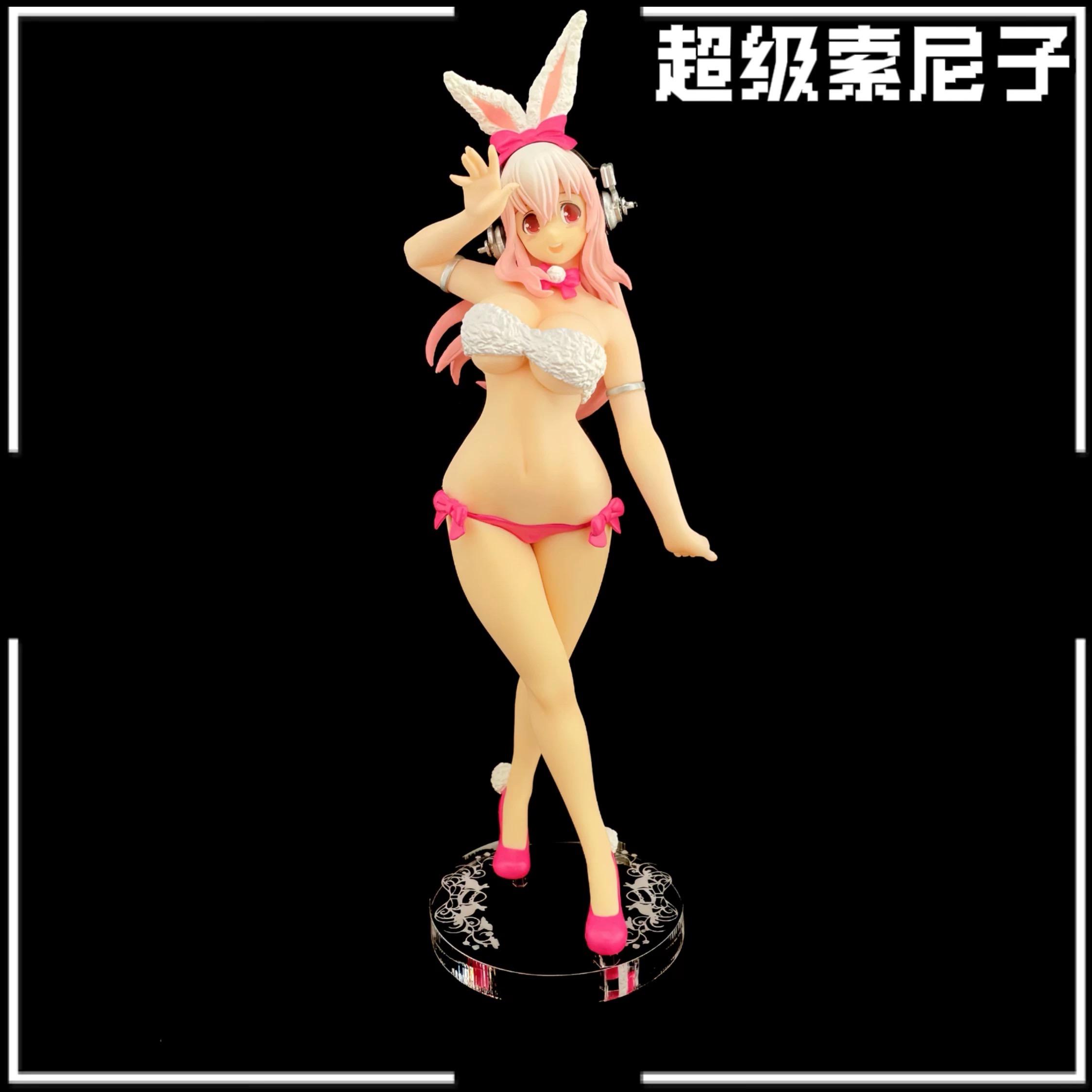 超級索尼子 FuRyu BiCute Bunnies 兔女郎 Punk Ver. Super Sonico 公仔底座 壓克力底座