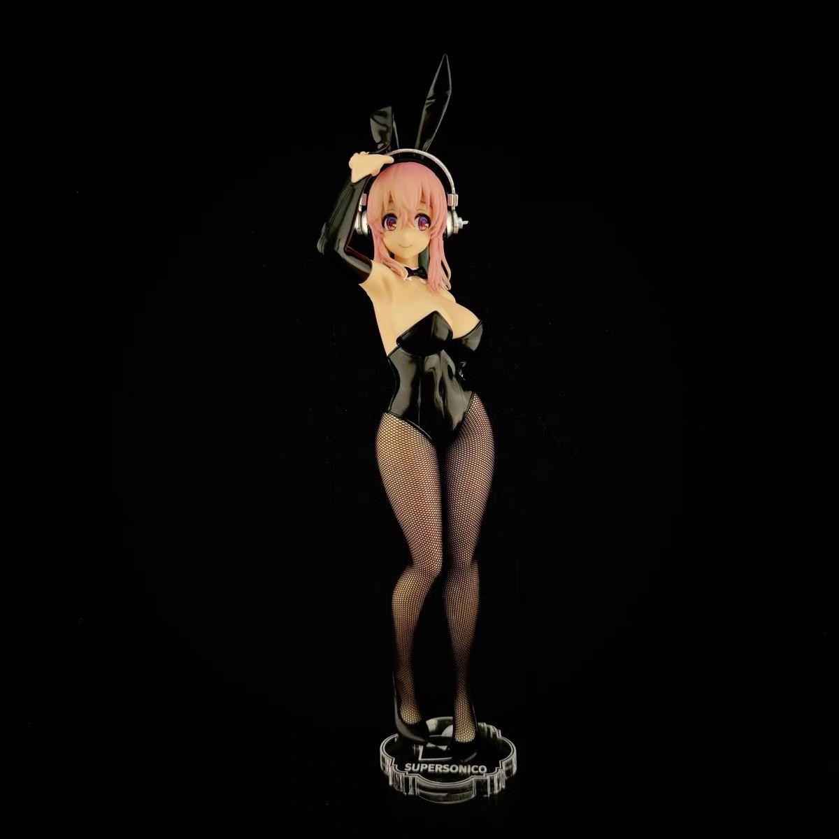 超級索尼子 FuRyu BiCute Bunnies 兔女郎 Super Sonico 公仔底座 壓克力底座