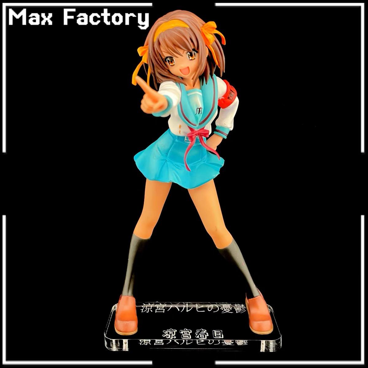 涼宮春日 Max Factory 激奏Ver. 涼宮春日 1/8 公仔底座 壓克力底座