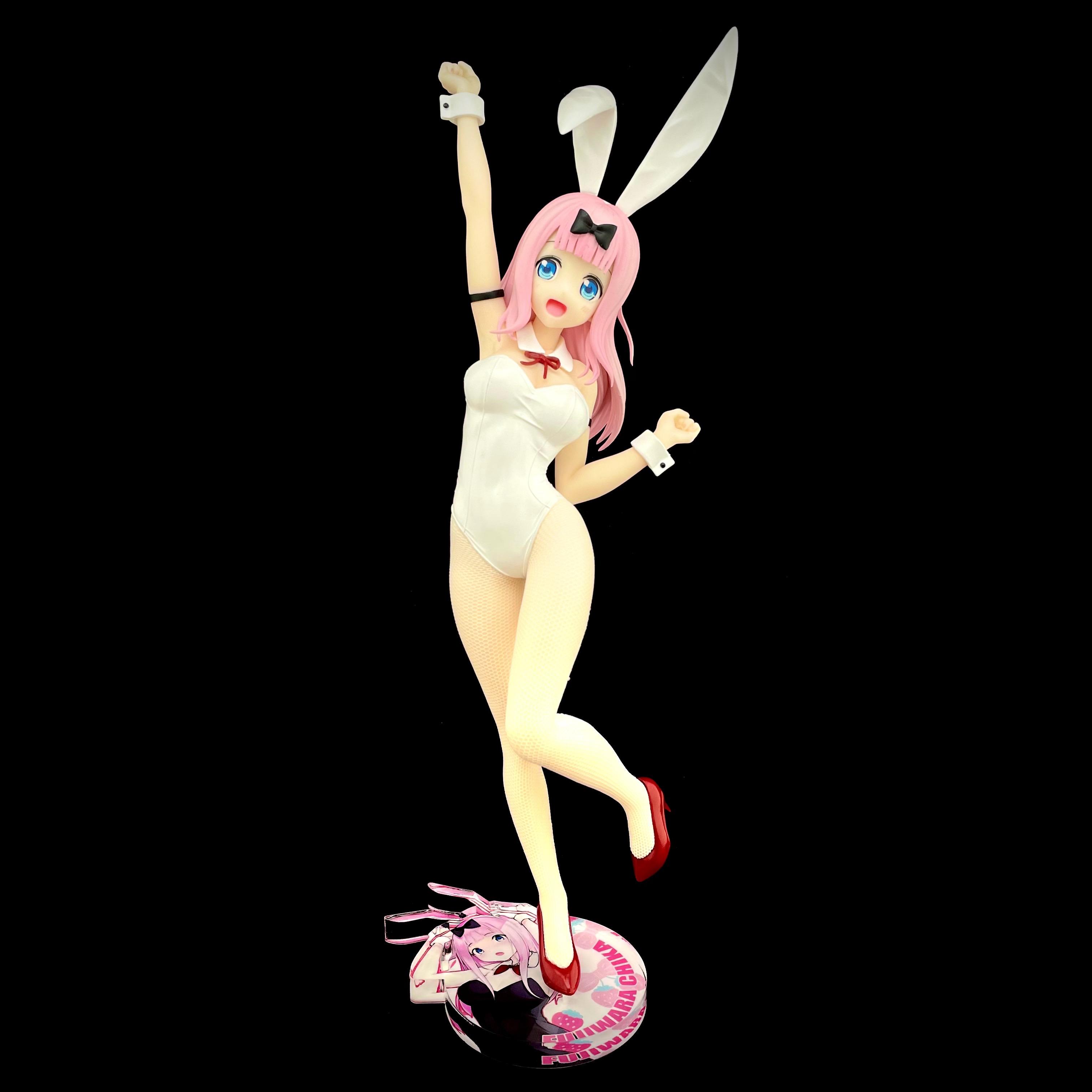 輝夜姬想讓人告白 FuRyu BiCute Bunnies 藤原千花 兔女郎 公仔底座 壓克力底座