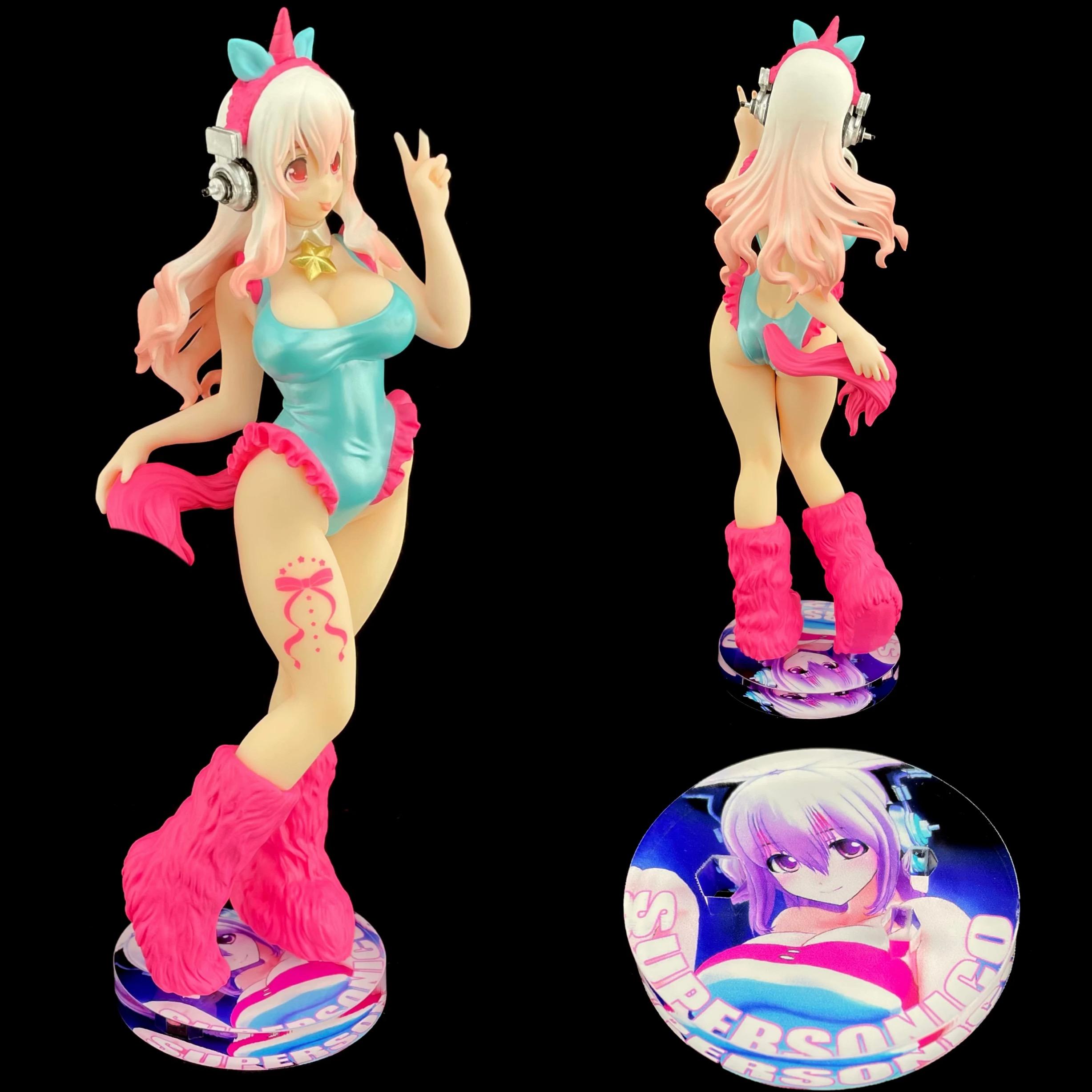 超級索尼子 FuRyu 獨角獸 Super Sonico 公仔底座 壓克力底座